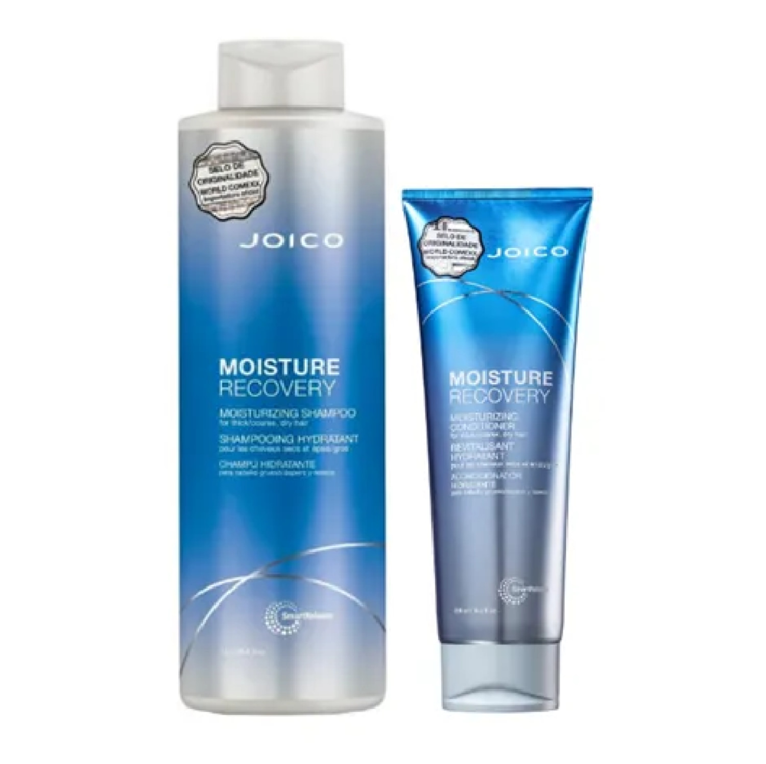 Kit Joico Moisture Recovery - Shampoo 1L + Condicionador 250ml (2 Produtos)