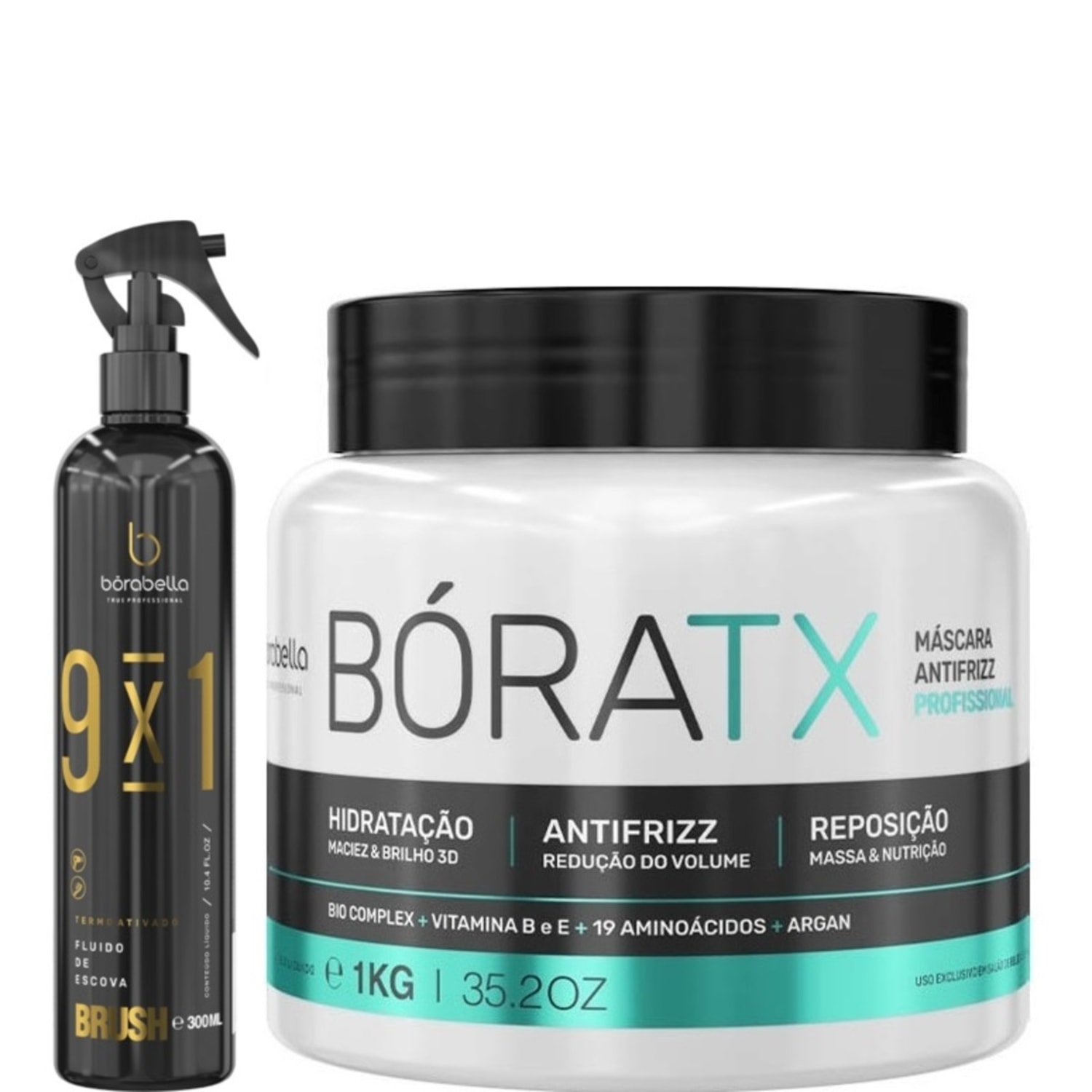 Kit Borabella Brush + Bóratx (2 Produtos)