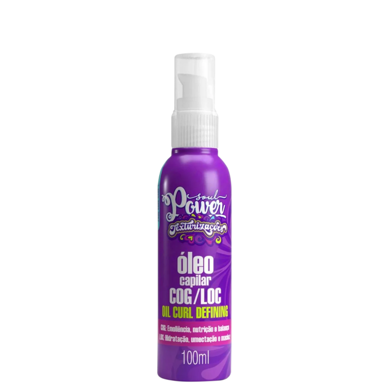 Óleo Capilar COG/LOC Texturizações 100ml - Soul Power