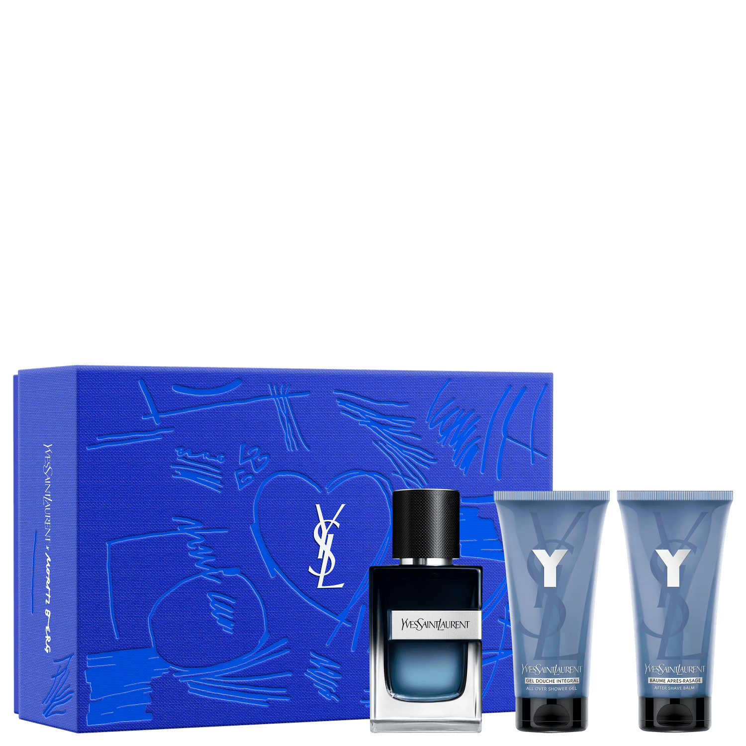 Conjunto Y Yves Saint Laurent Masculino Trio (3 Produtos)