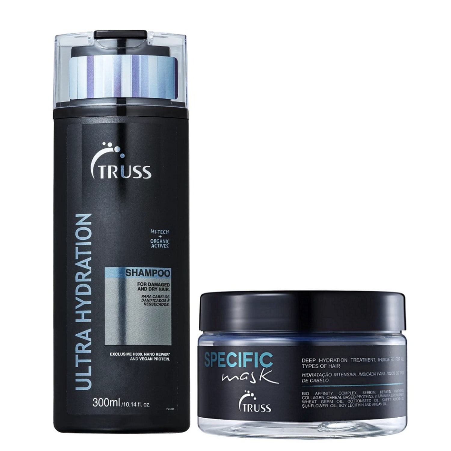 Kit TRUSS Ultra Hydration Specific Mask Duo Care (2 Produtos)