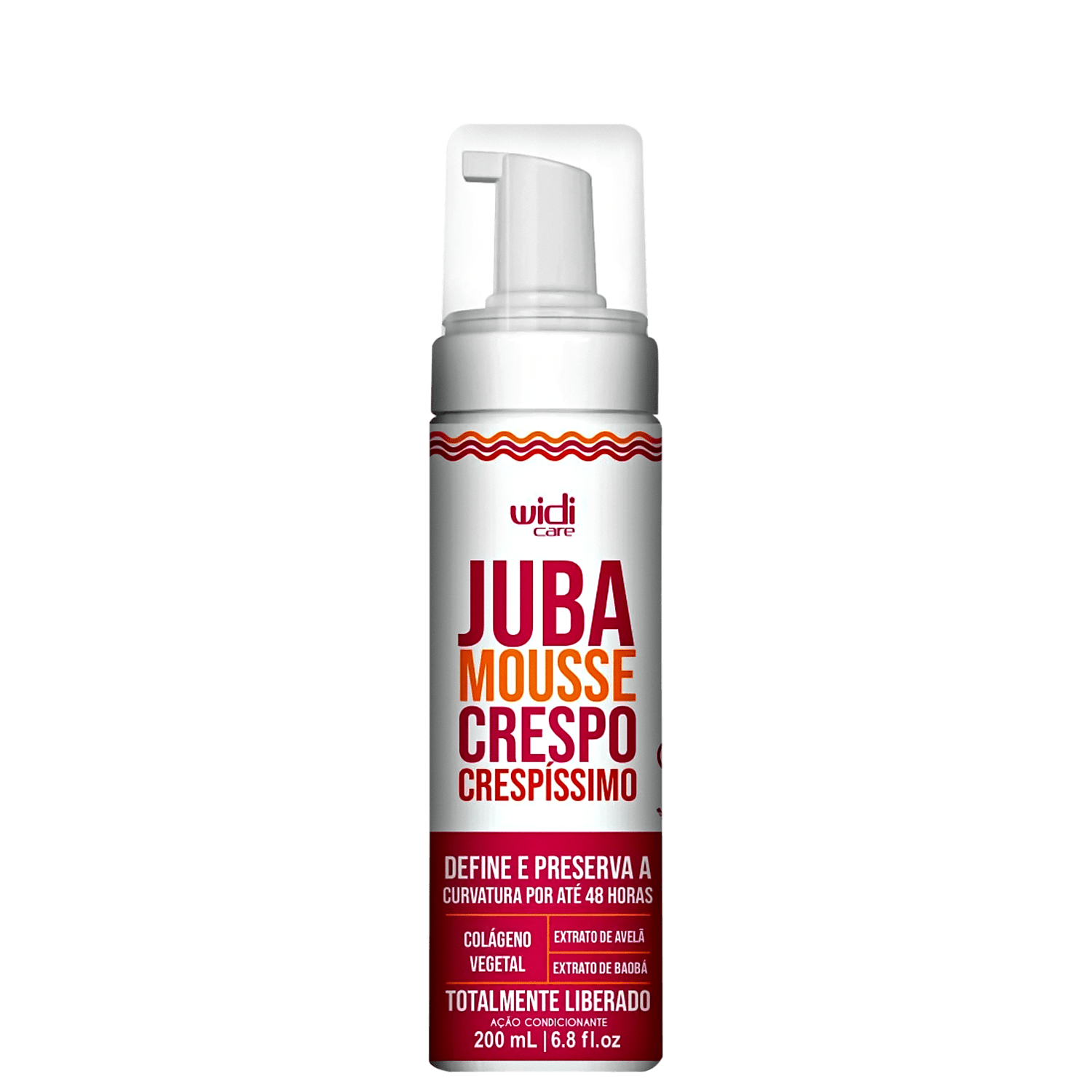 Wide Care Juba Crespo Crespíssimo - Mousse Capilar 200ml