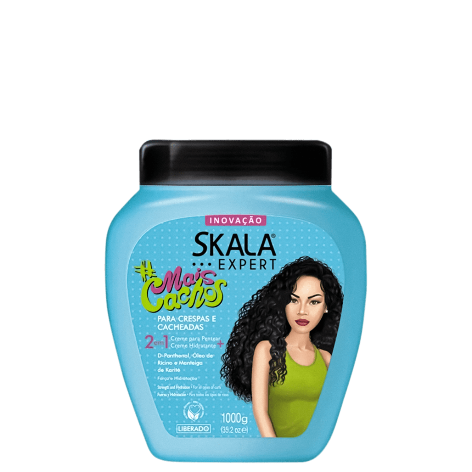 Skala Expert #Mais Cachos - Creme de Hidratação Capilar 1L