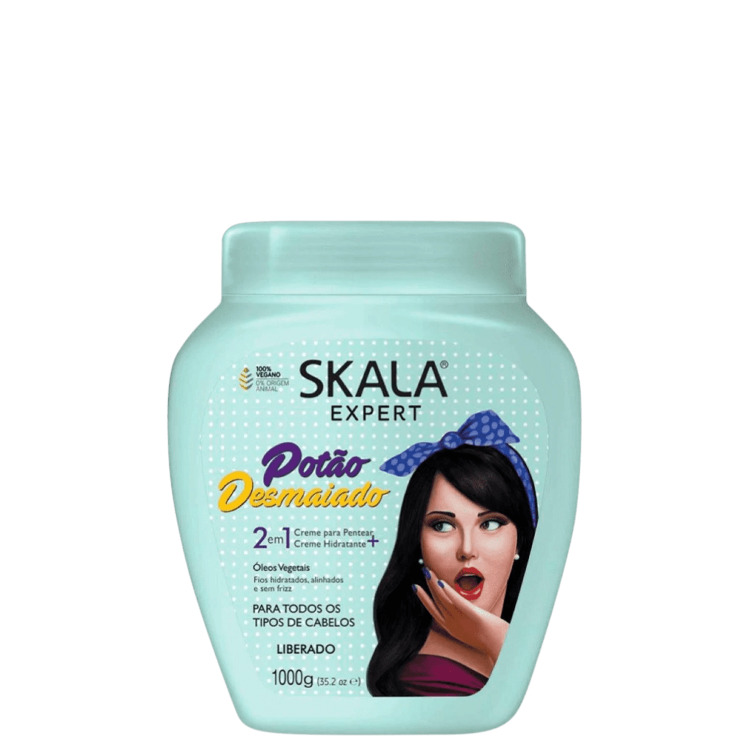 Skala Expert Potão Desmaiado - Creme de Hidratação Capilar 1L