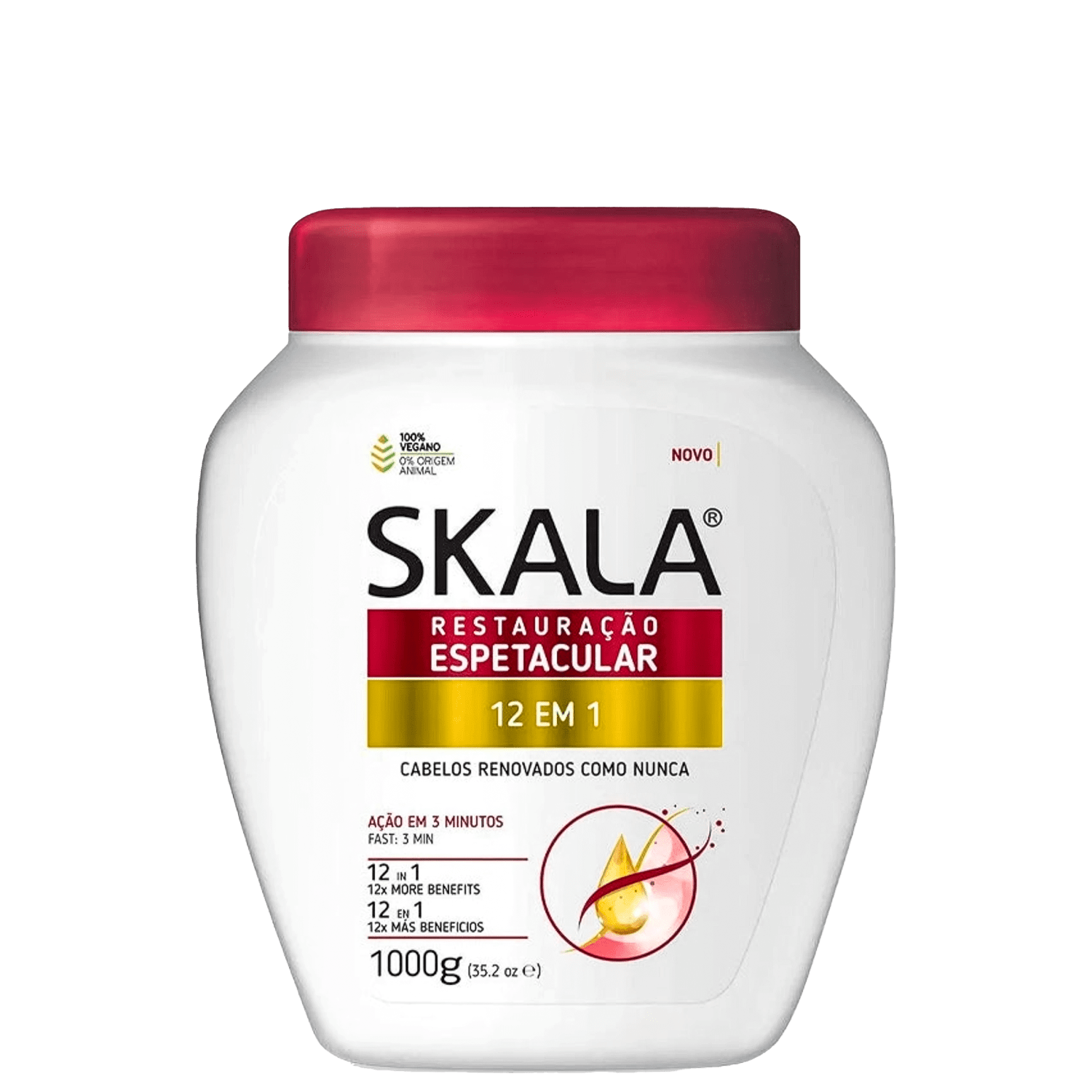 Skala 12 em 1 - Máscara Capilar 1kg