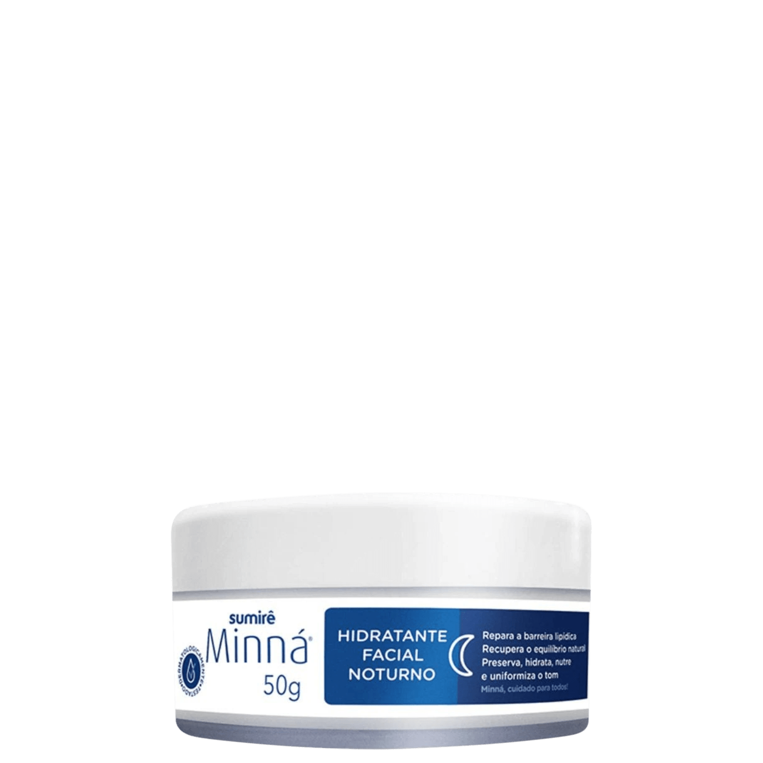 Creme Hidratante Facial Minná Noturno 50g
