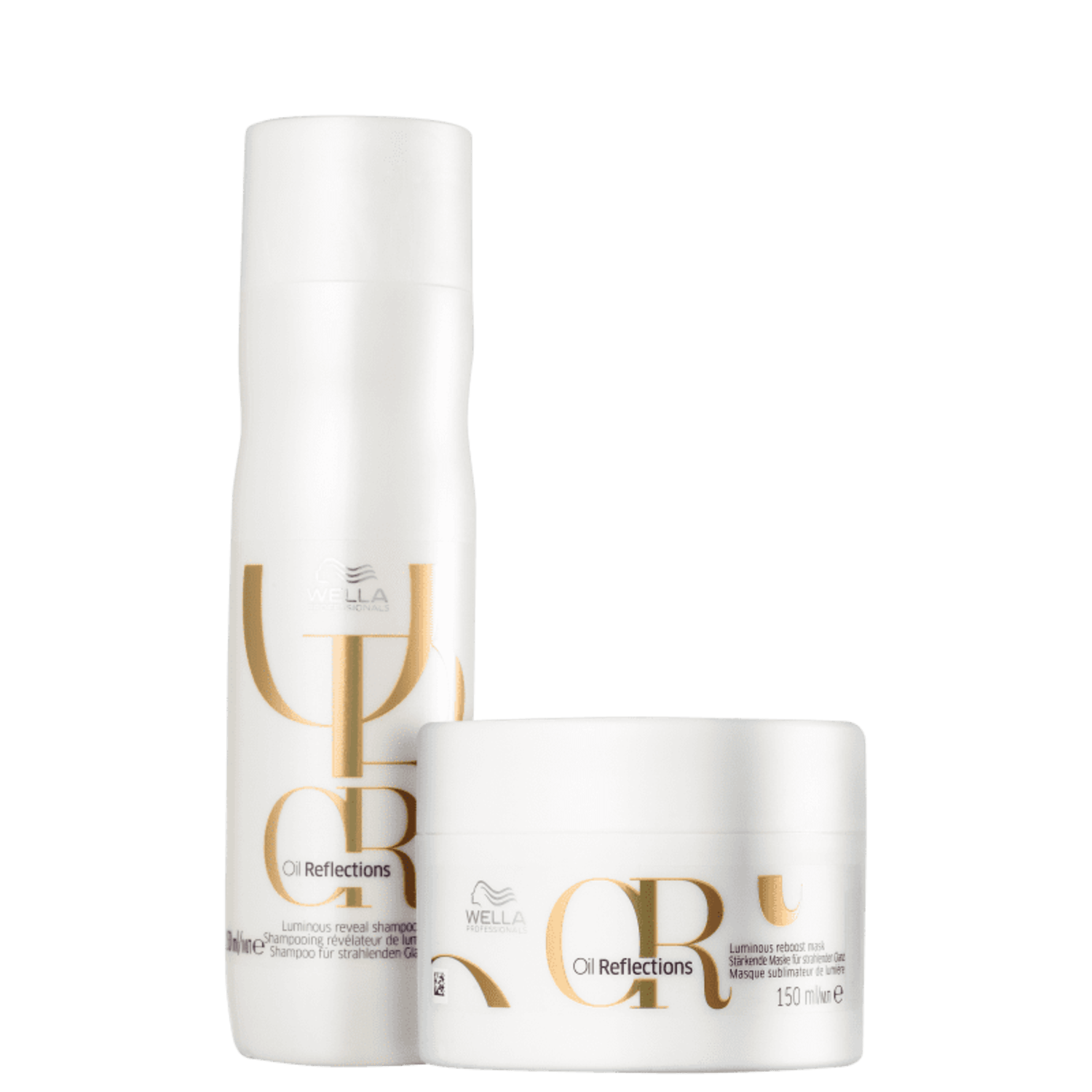 Kit Wella Professionals Oil Reflections Duo Mask (2 Produtos)