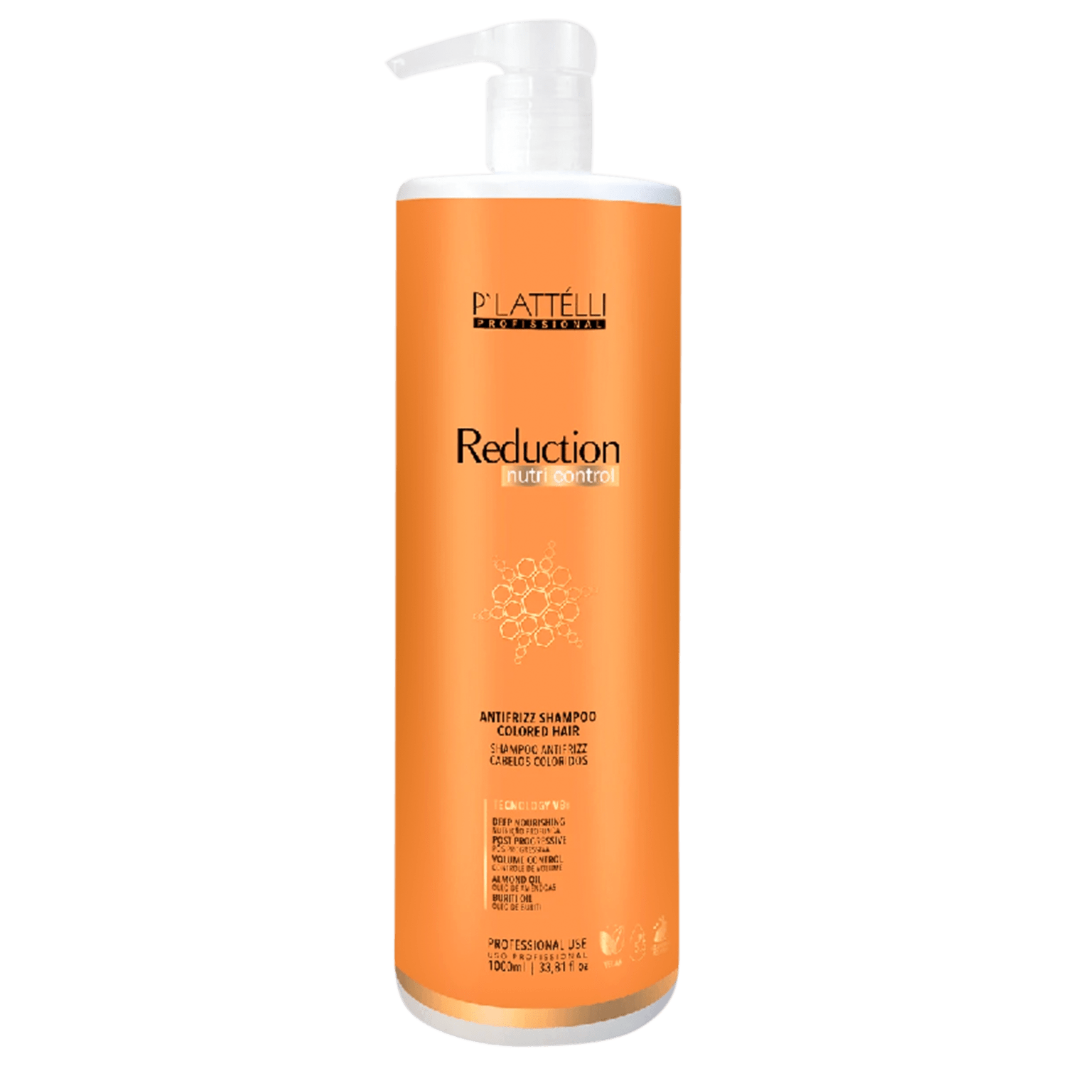 Shampoo P`lattélli Reduction Nutri Control 1000ml