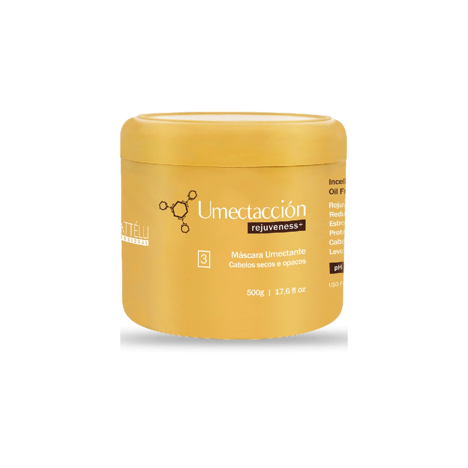 Máscara Plattélli Umectación 500g