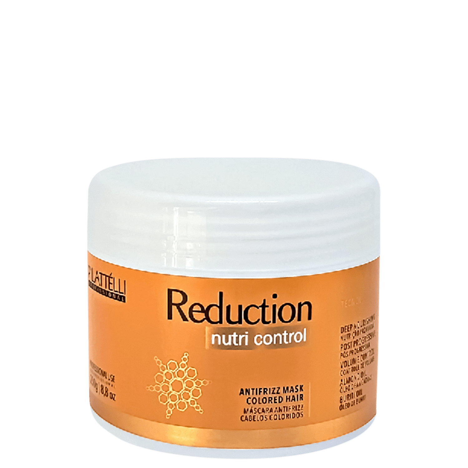 Máscara P`lattélli Reduction Nutri Control 500g
