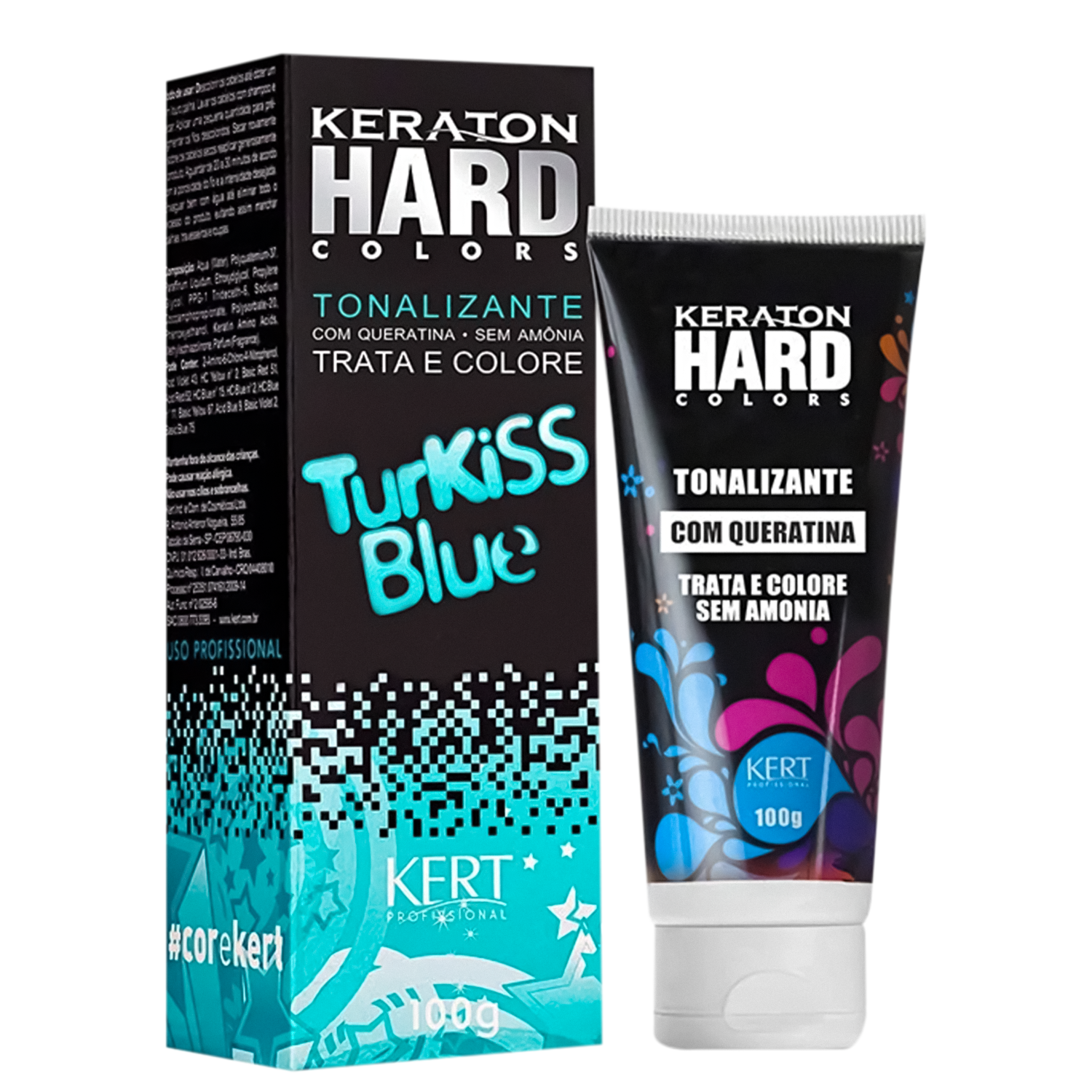 Keraton Hard Colors Turkiss Blue - Tonalizante 100g