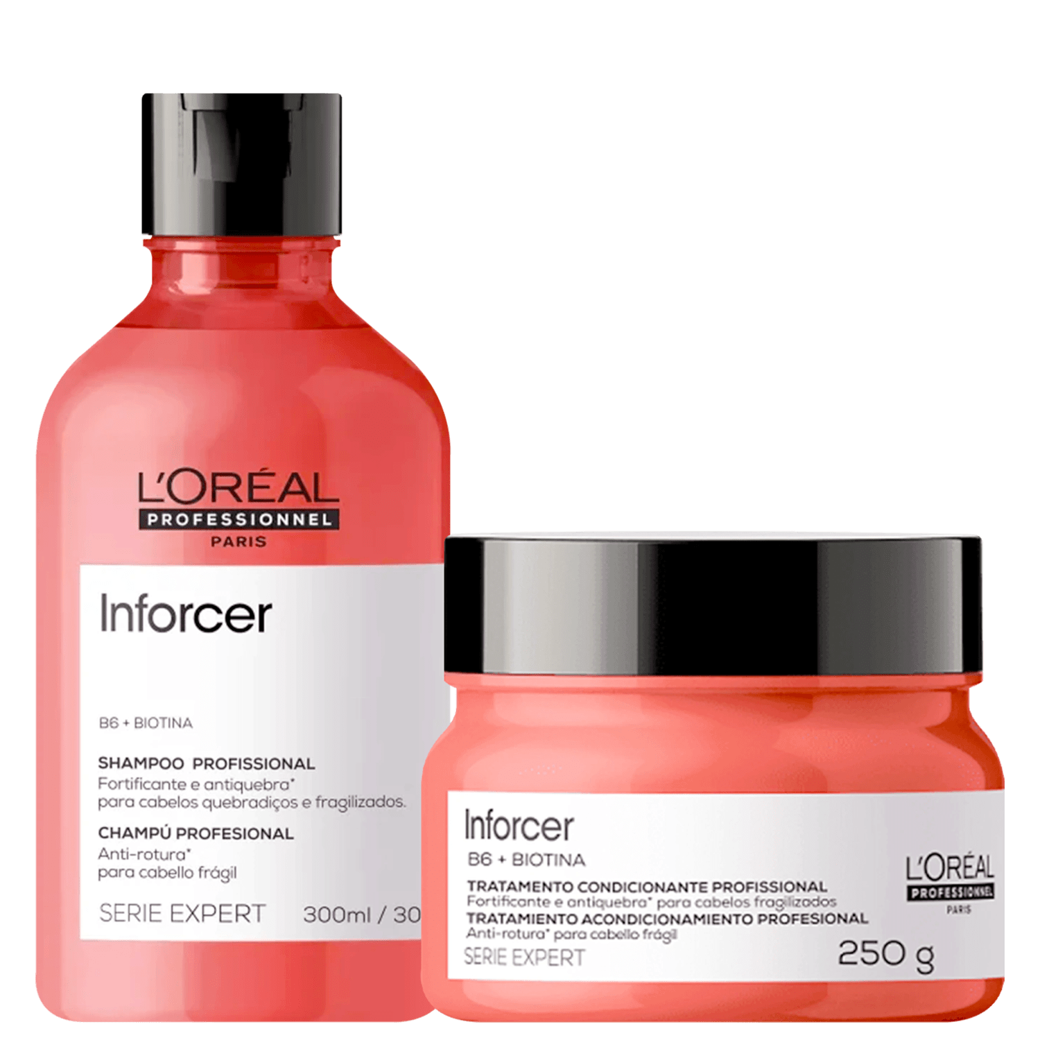 Kit L’Oréal Professionnel Inforcer Serie Expert Essential Treat (2 Produtos)