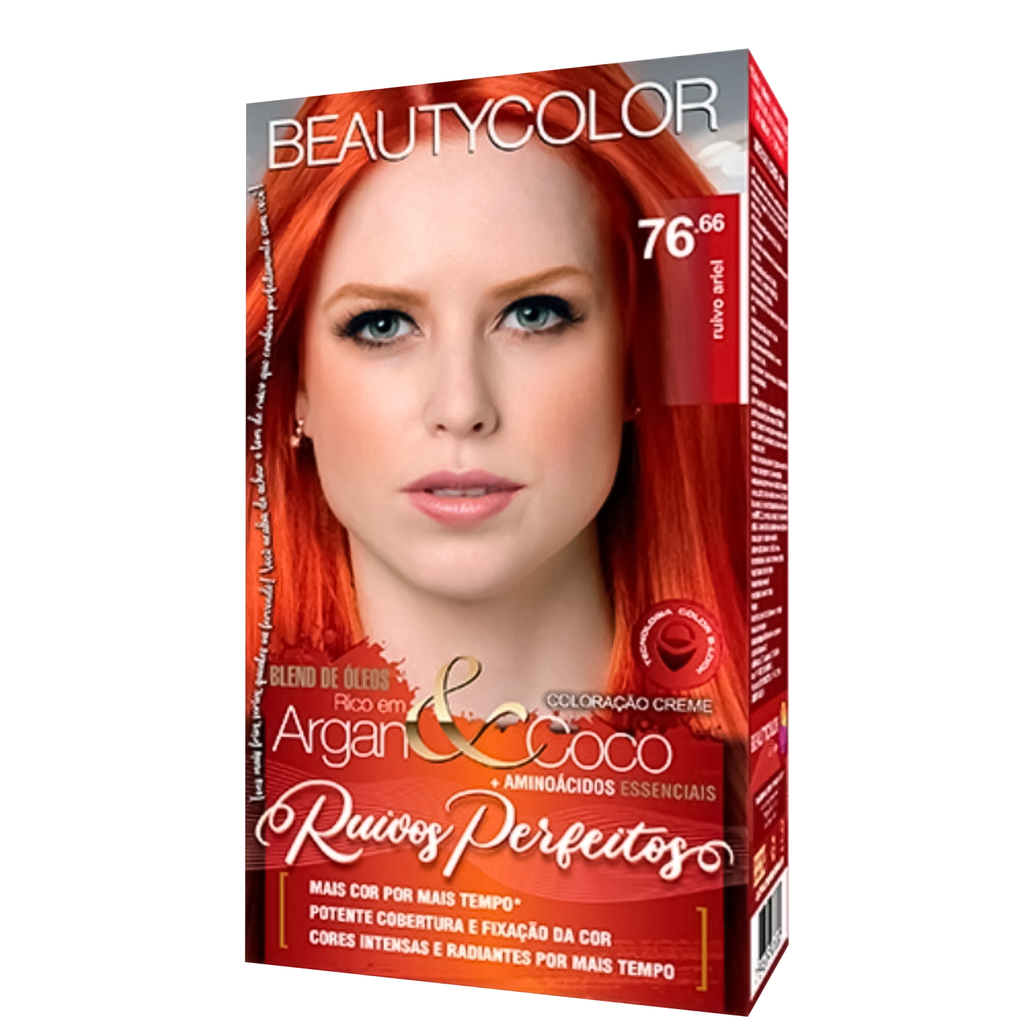 BeautyColor Ruivos Perfeitos 76.66 Ruivo Ariel - Coloração Permanente