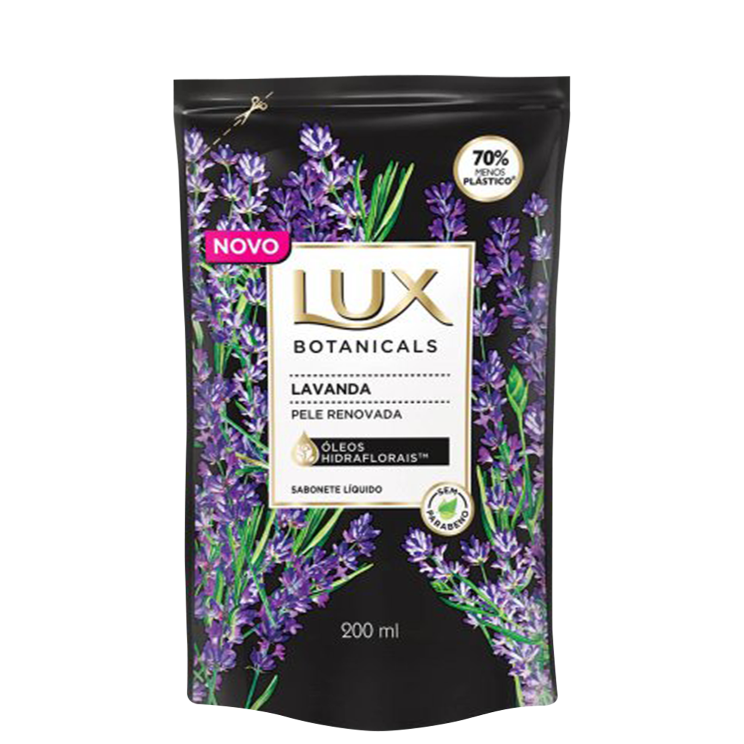 Lux Botanicals Lavanda Refil - Sabonete Líquido 200ml