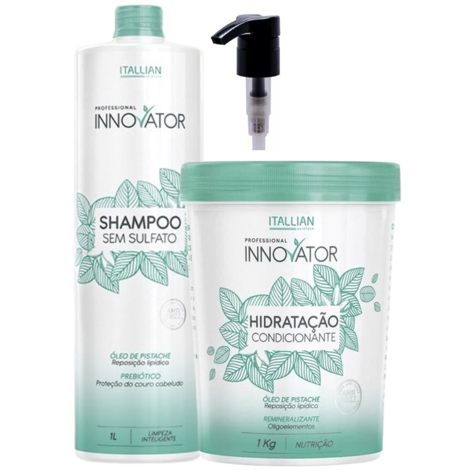 Kit Itallian Hairtech Innovator Power Ultra Triple (2 Produtos)