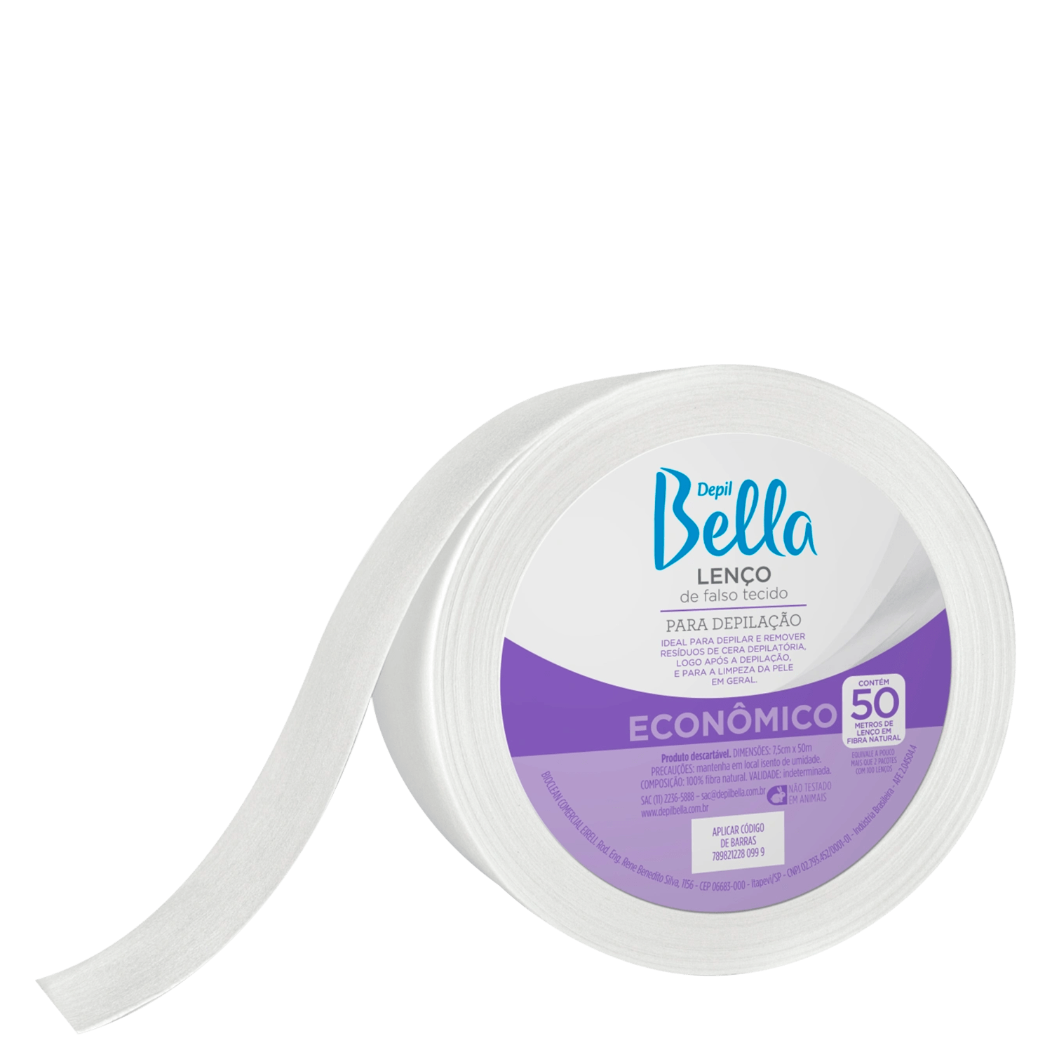 Depil Bella - Lenço Depilatório 50m