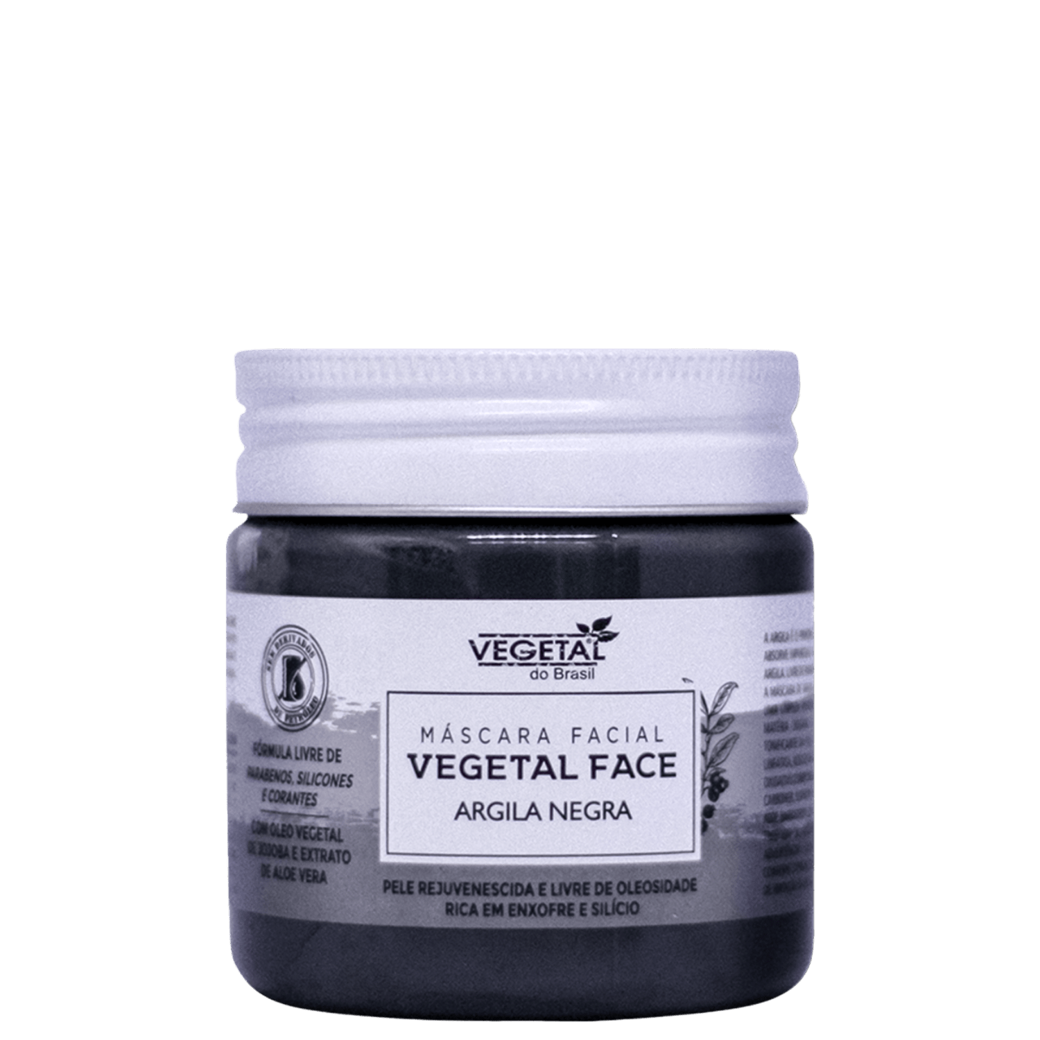 Vegetal do Brasil Argila Negra - Máscara Facial 180g