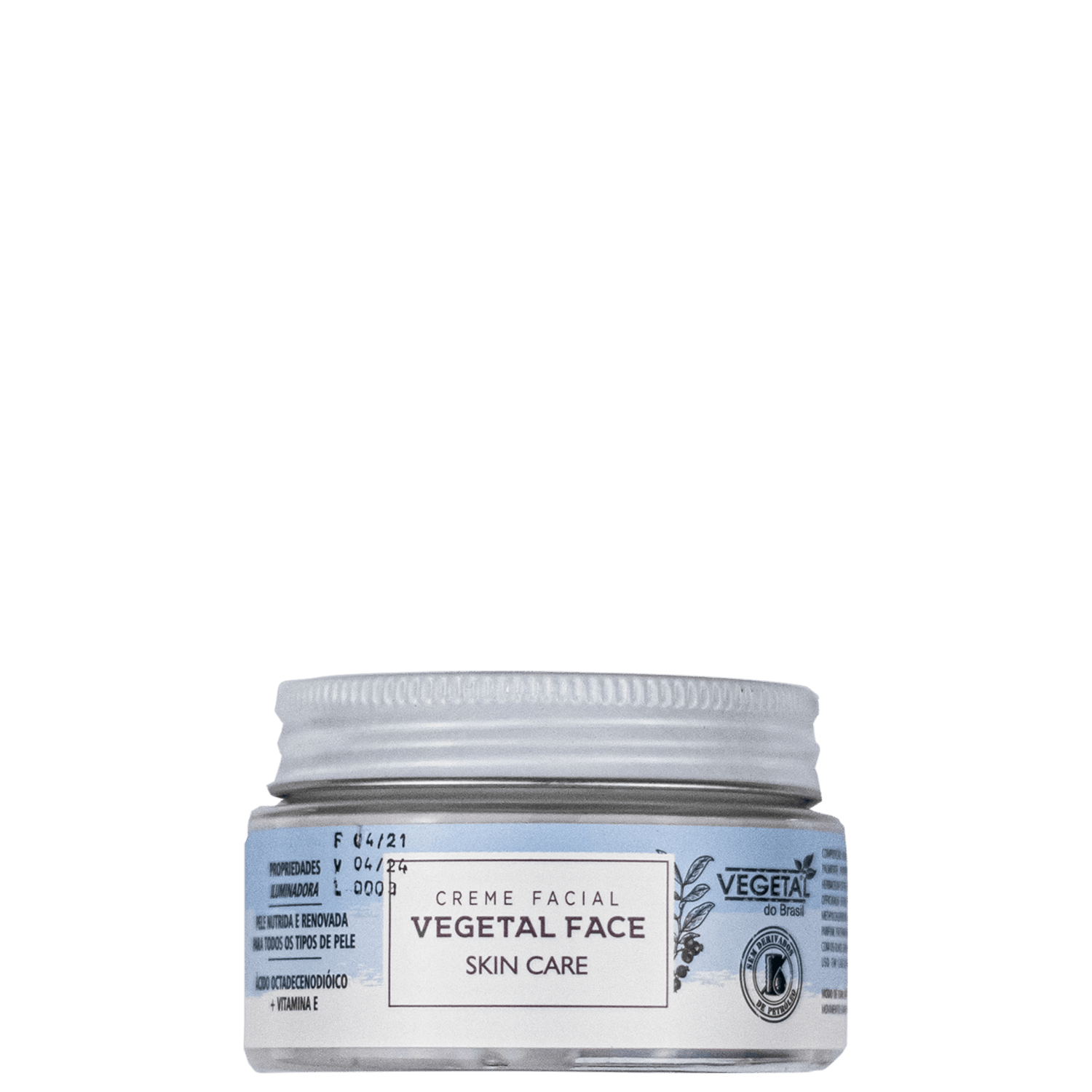 Vegetal do Brasil Skincare - Creme Hidratante Facial 100g