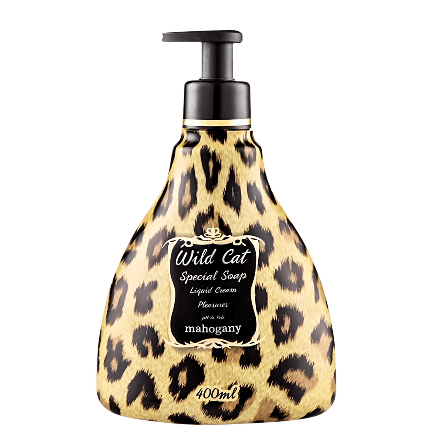 Mahogany Wild Cat - Sabonete Líquido Corporal 400ml