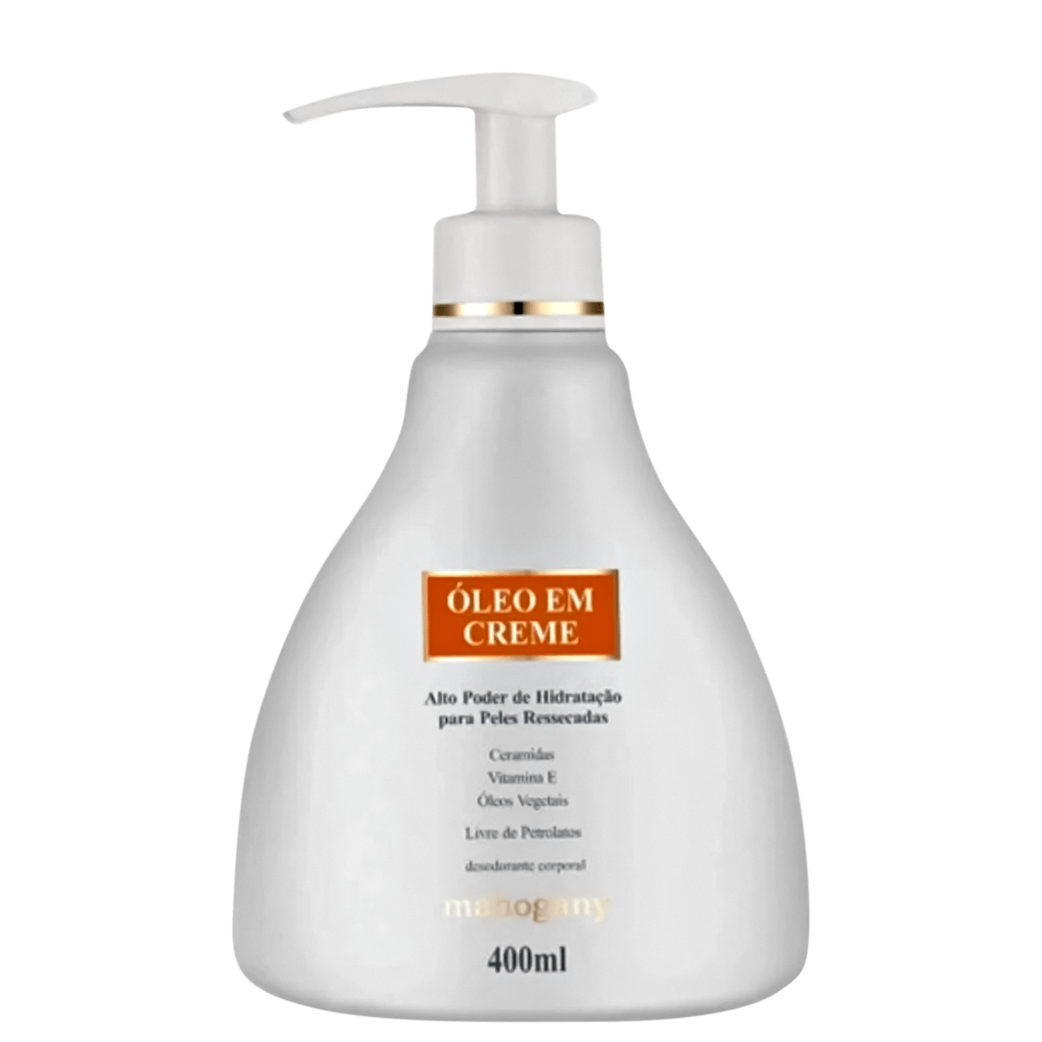 Mahogany Óleo em Creme - Hidratante Corporal 400ml