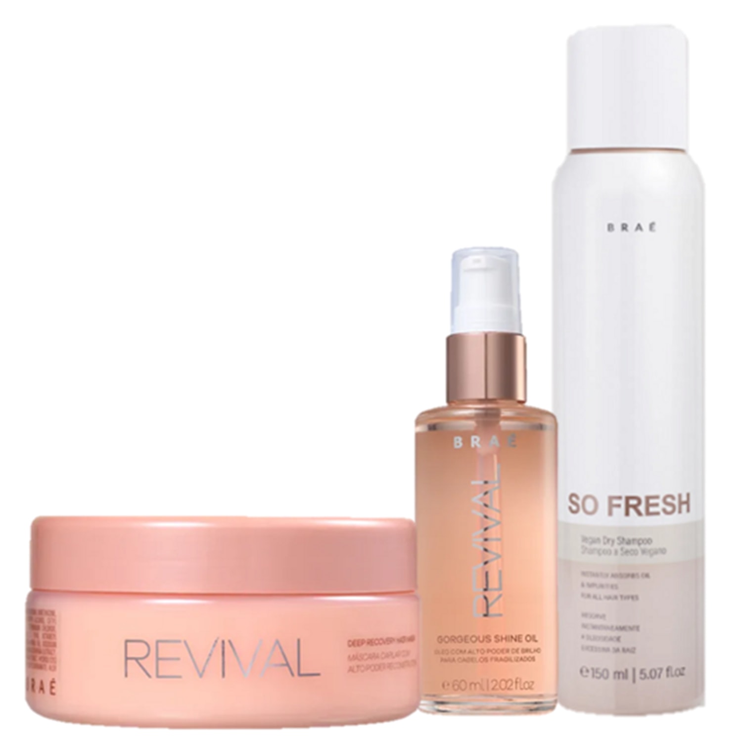 Kit Braé So Fresh Revival (3 Produtos)
