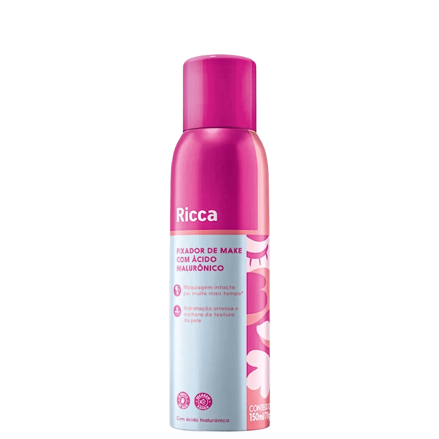 Ricca Ácido Hialurônico - Fixador de Maquiagem 150ml