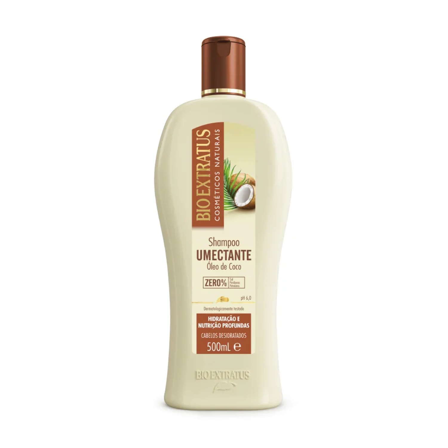 Shampoo Bio Extratus Umectante Óleo de Coco 500mL
