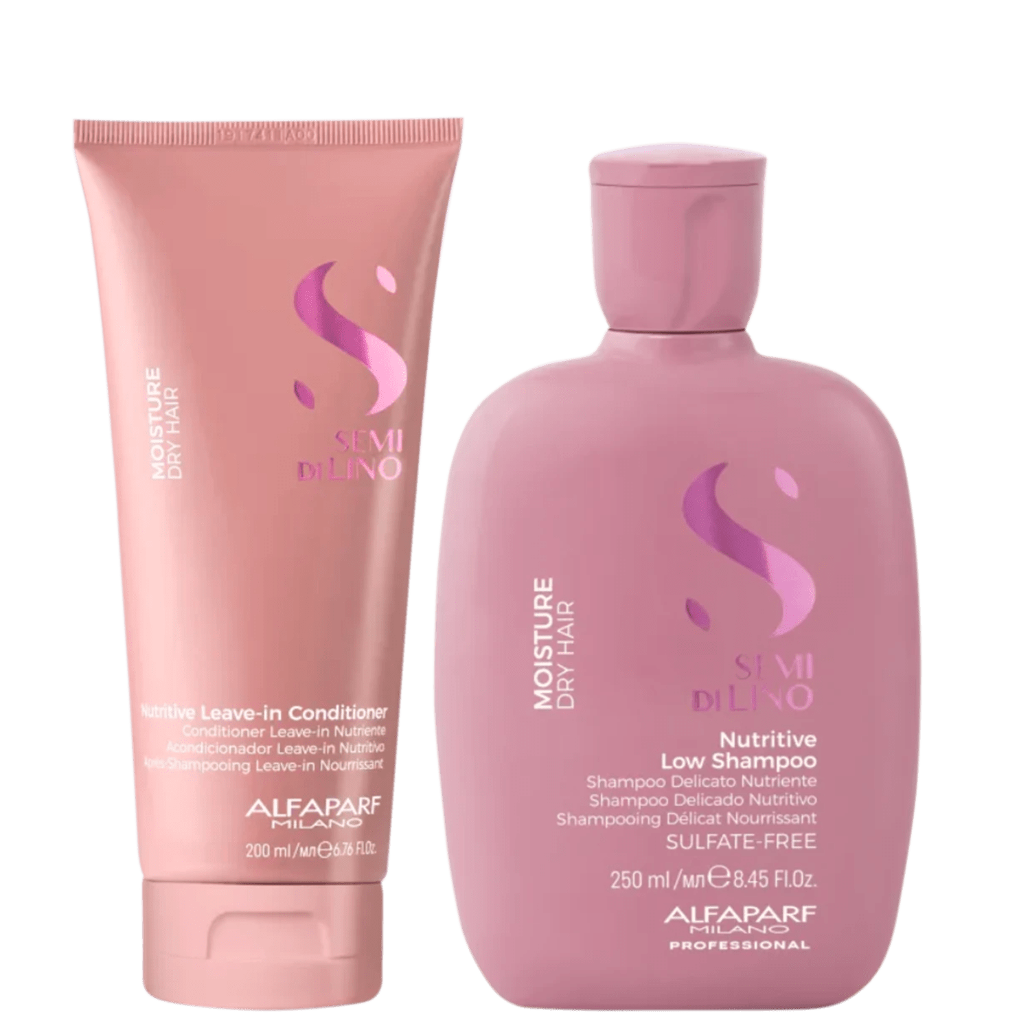 Kit Alfaparf Semi Di Lino Moisture Nutritive Home Care (2 Produtos)