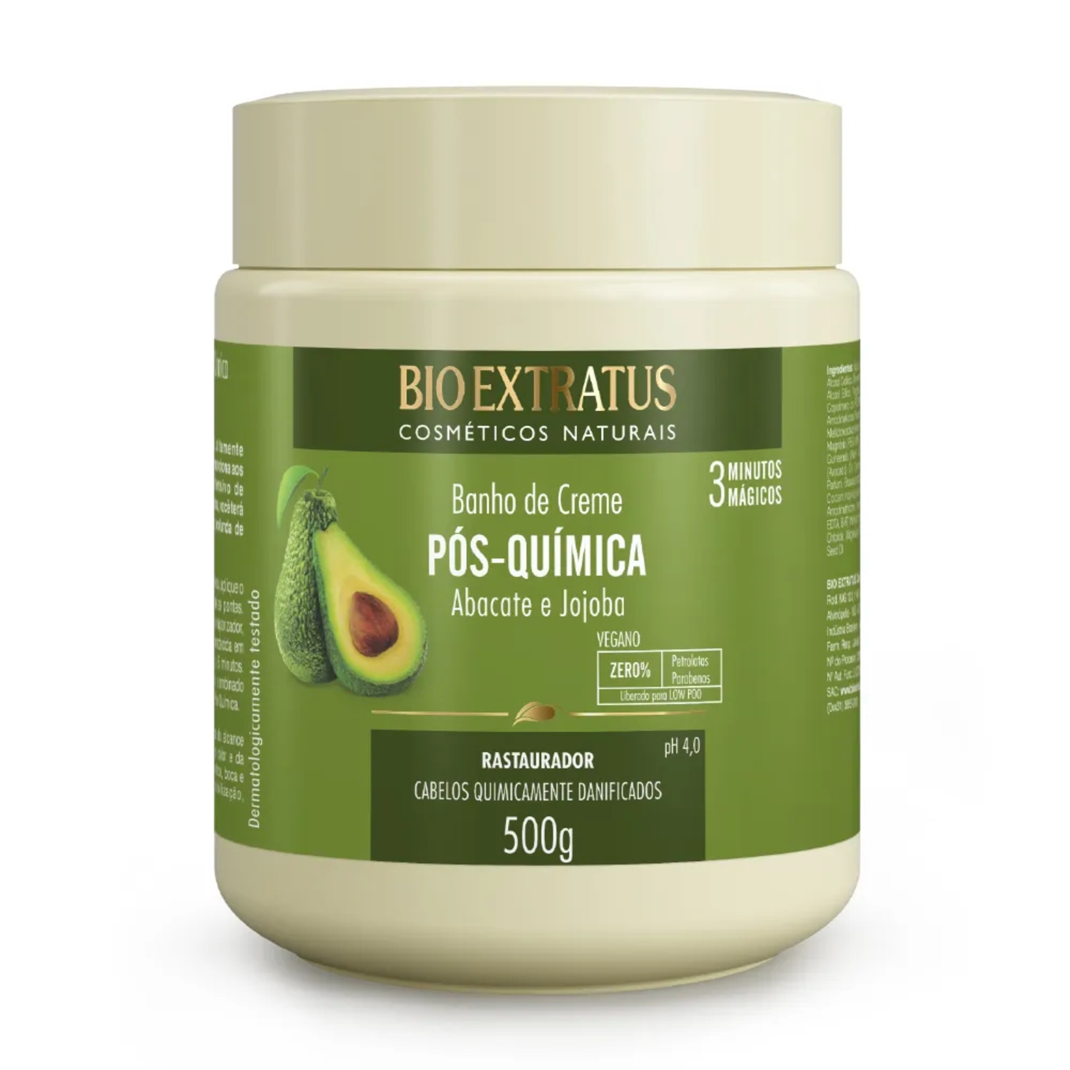 Banho de Creme Bio Extratus Pós Quimica 500g