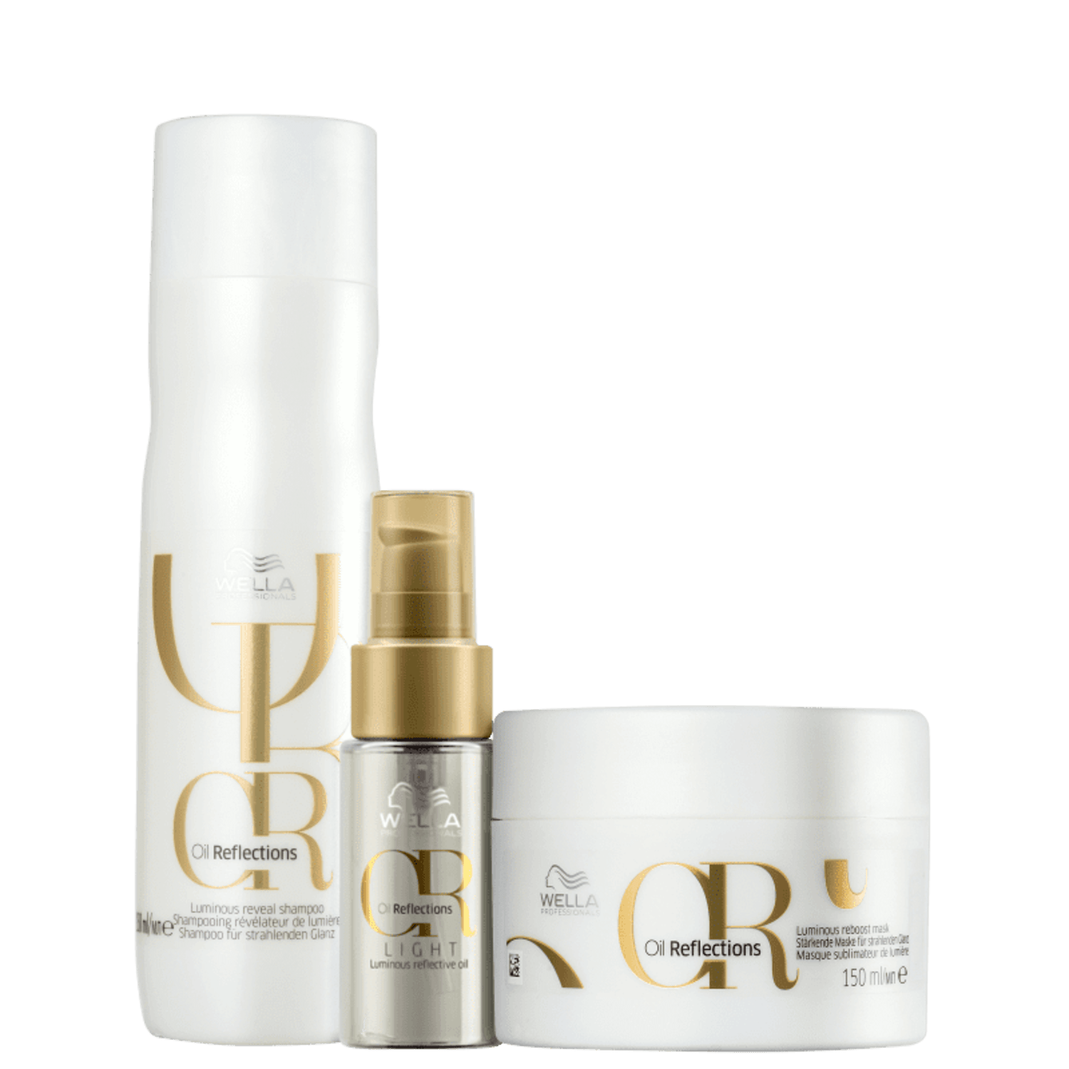 Kit Wella Professionals Oil Reflections Light Home (3 Produtos)
