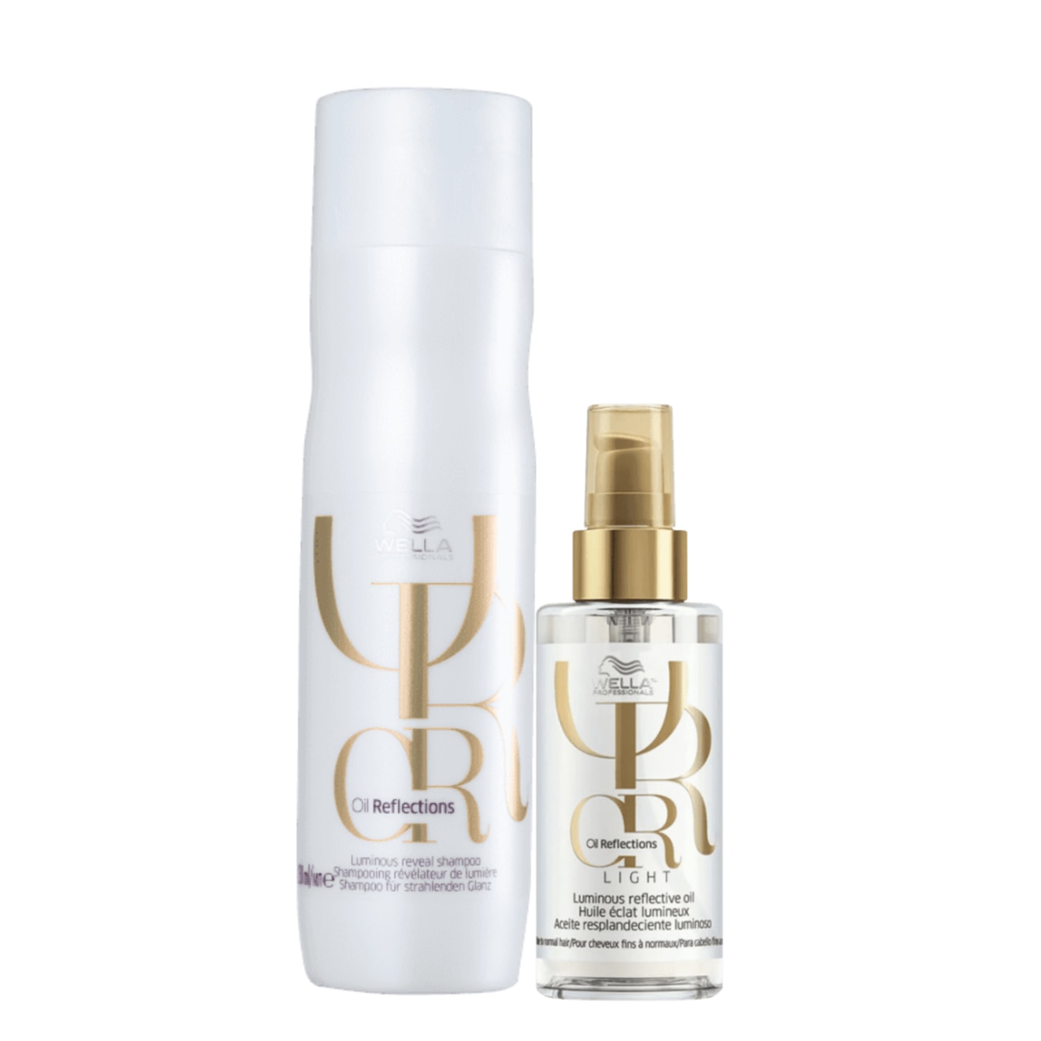 Kit Wella Professionals Oil Reflections Light (2 Produtos)