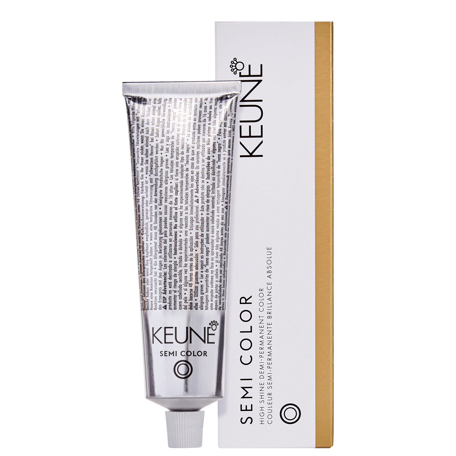 Keune Semi Color 8.38 Louro Claro Avelã - Coloração Semipermanente 60ml