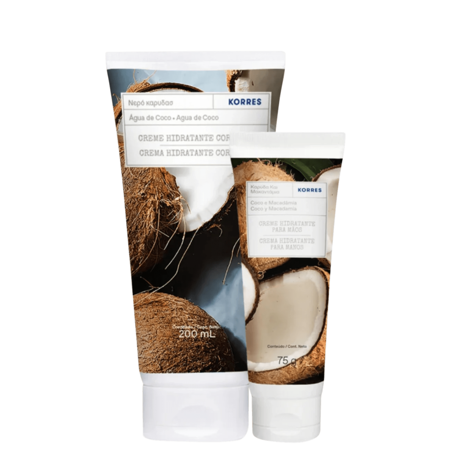 Kit Korres Hidratação Mãos e Corpo (2 Produtos)
