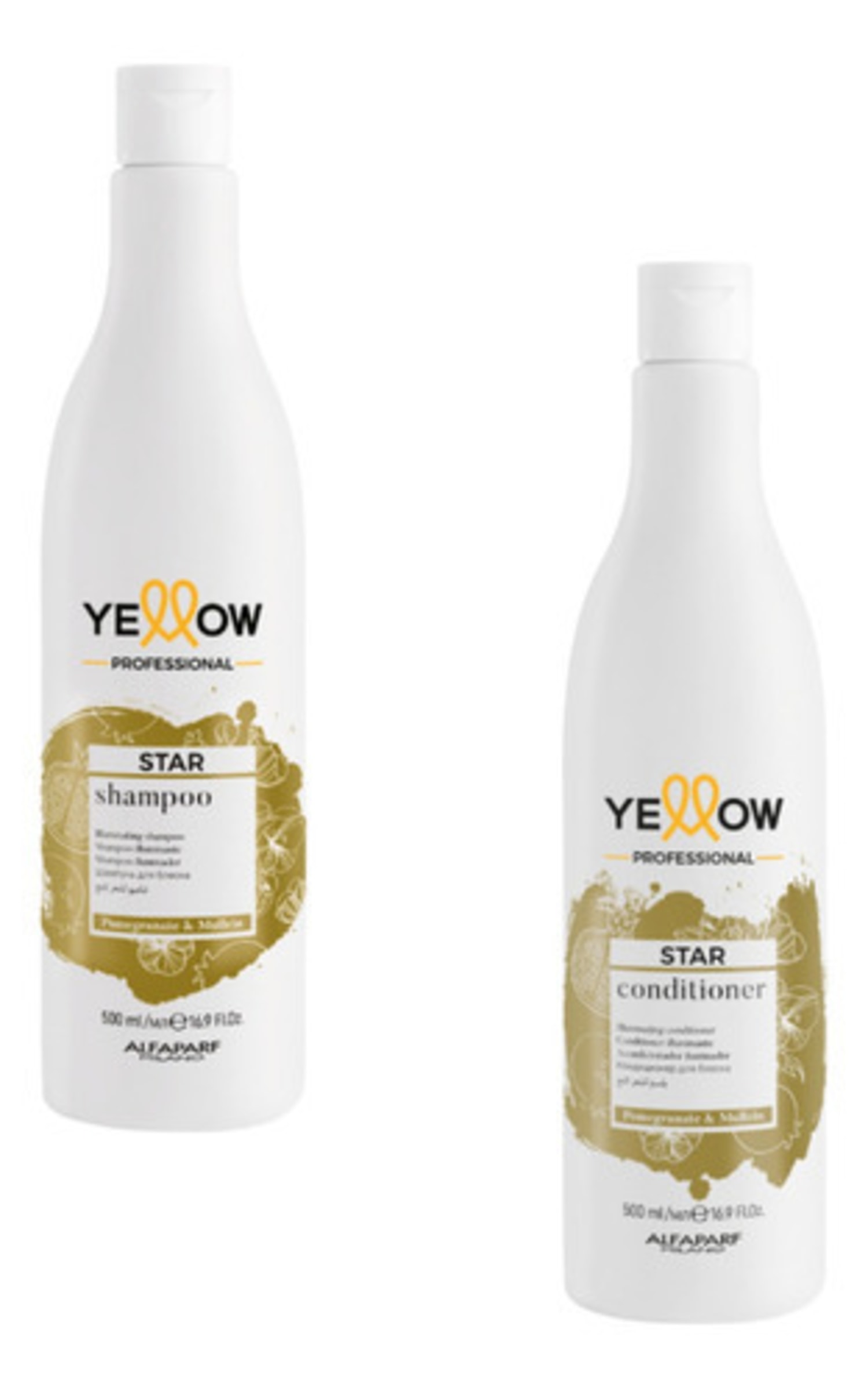 Shampoo e Condicionador Yellow Star 500ml