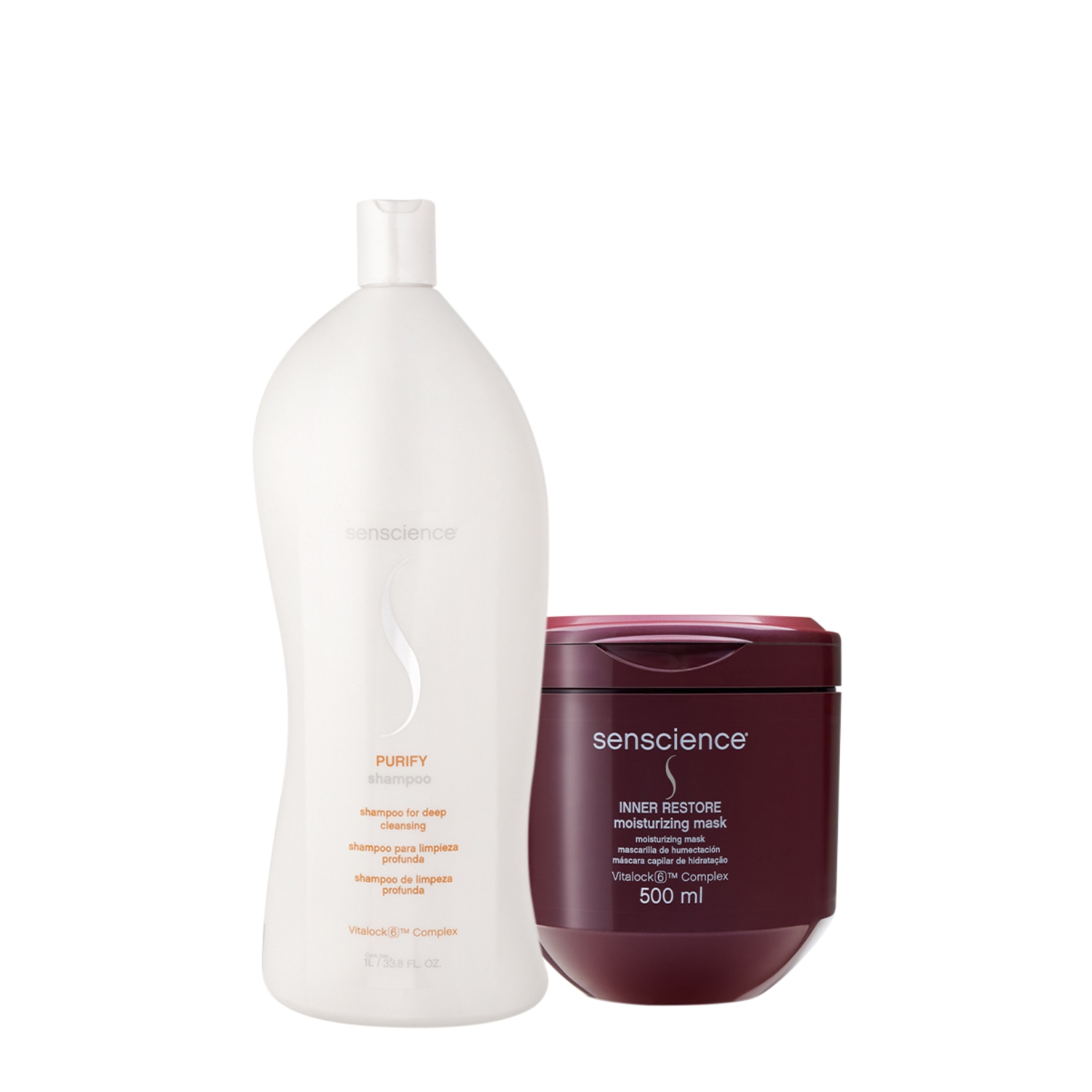 Kit Senscience Purify Inner Restore Moisturizing (2 Produtos)
