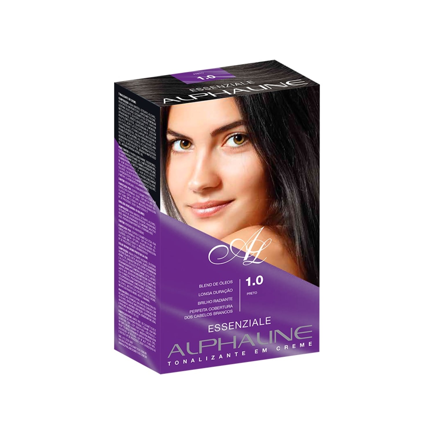 Kit Alpha Line Essenziale 1.0 Preto - Tonalizante