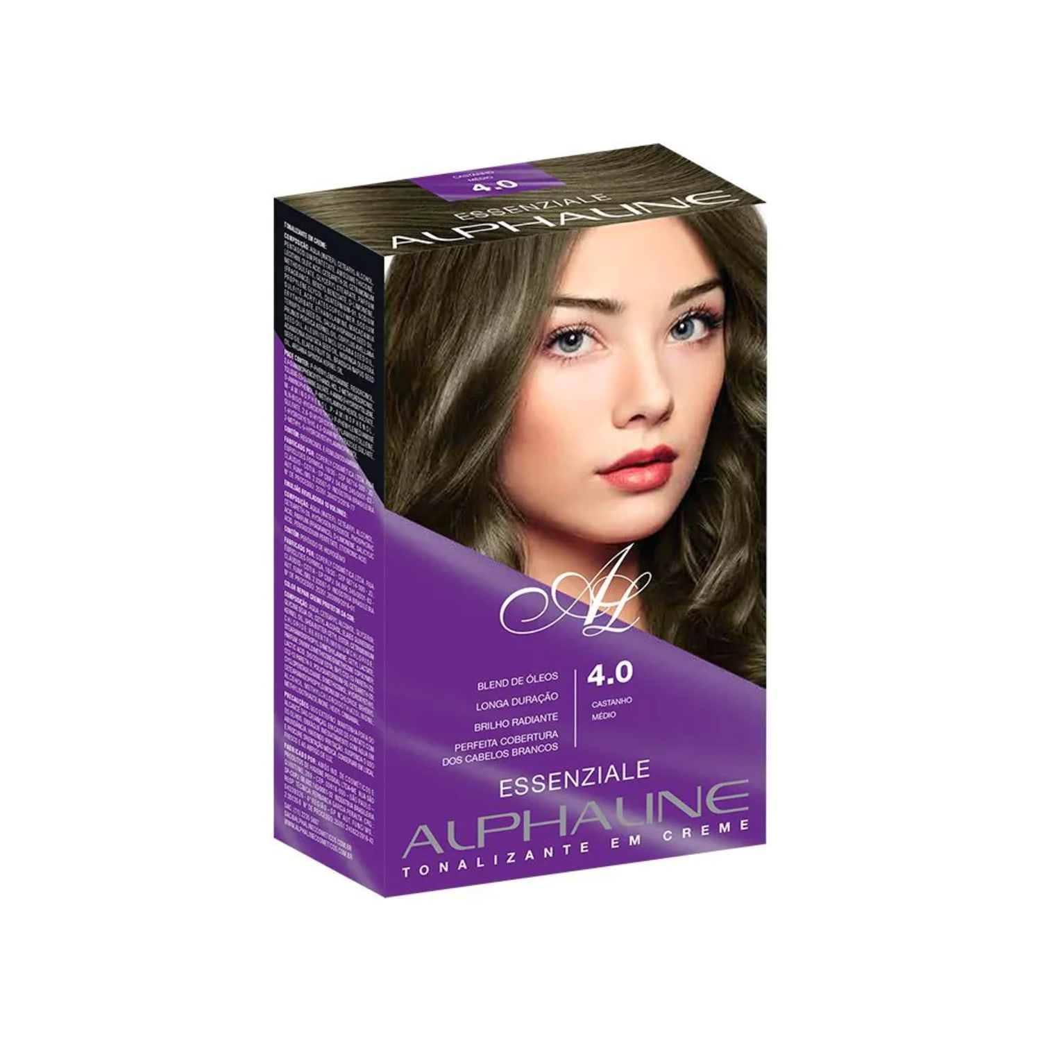 Kit Alpha Line Essenziale 4.0 Castanho Médio - Tonalizante