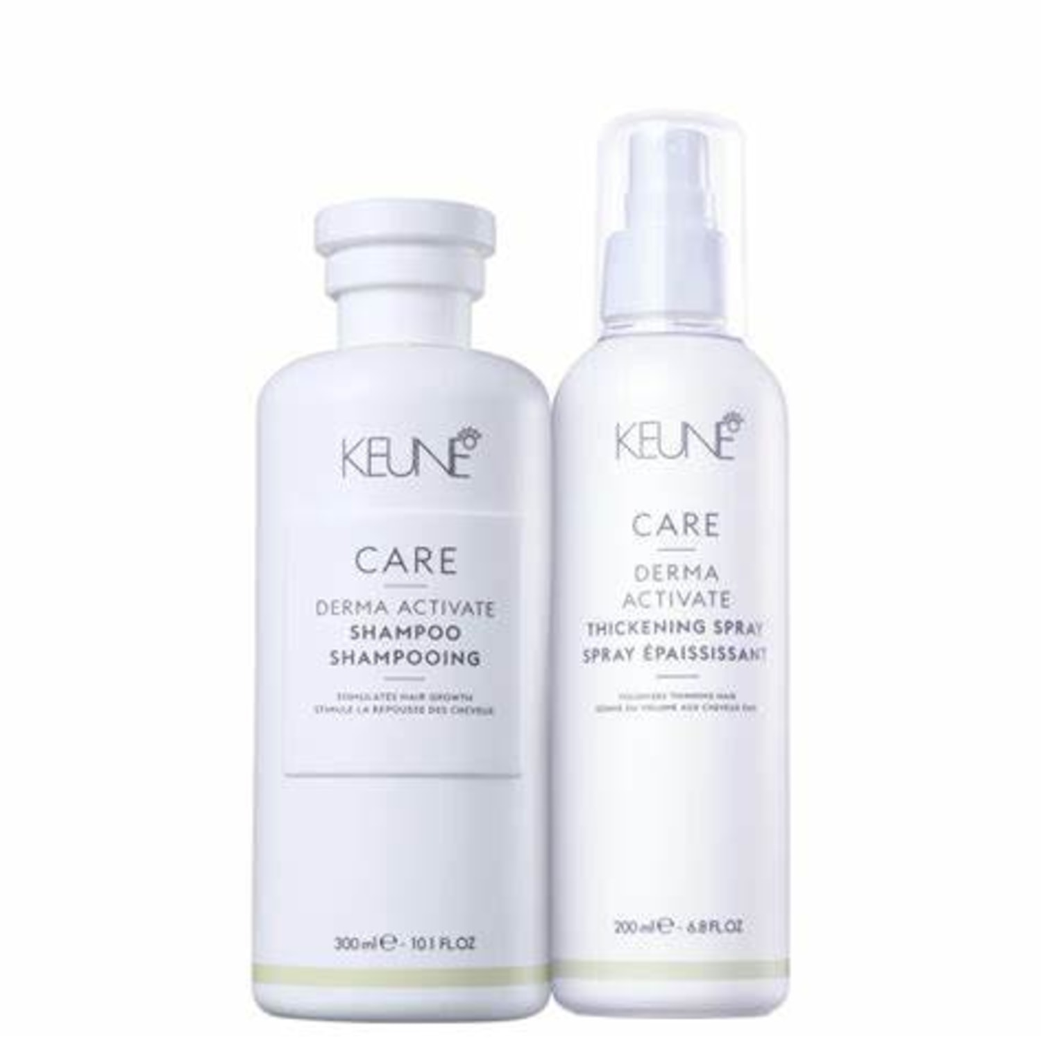 Keune Derma Activate Shampoo + Thickening Spray
