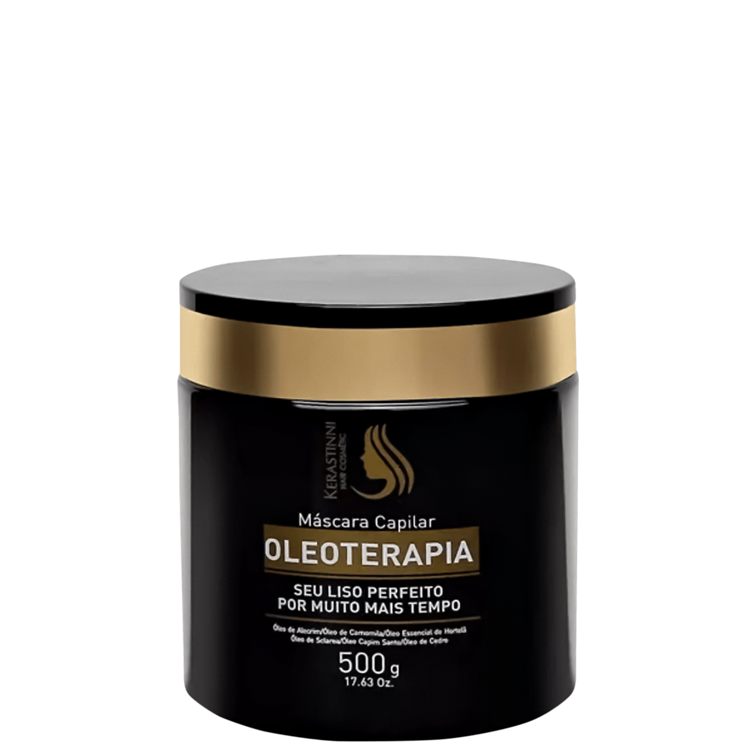 Mascara Oleoterapia Profissional Kerastinni Metodo Liso 3D