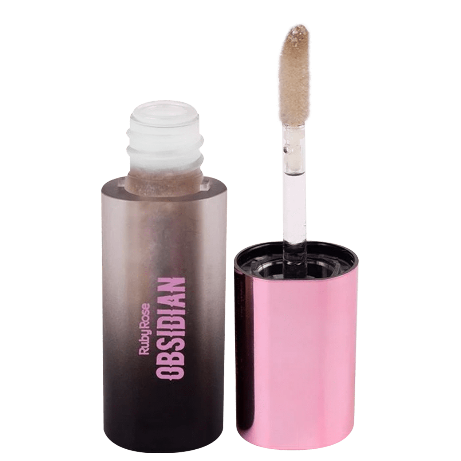 Ruby Rose Obsidian Glossy Lips Rose Quartz - Gloss Labial 27g