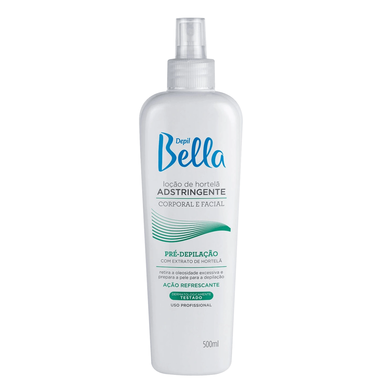 Depil Bella Hortelã - Loção Adstringente Pré-Depilação 500ml