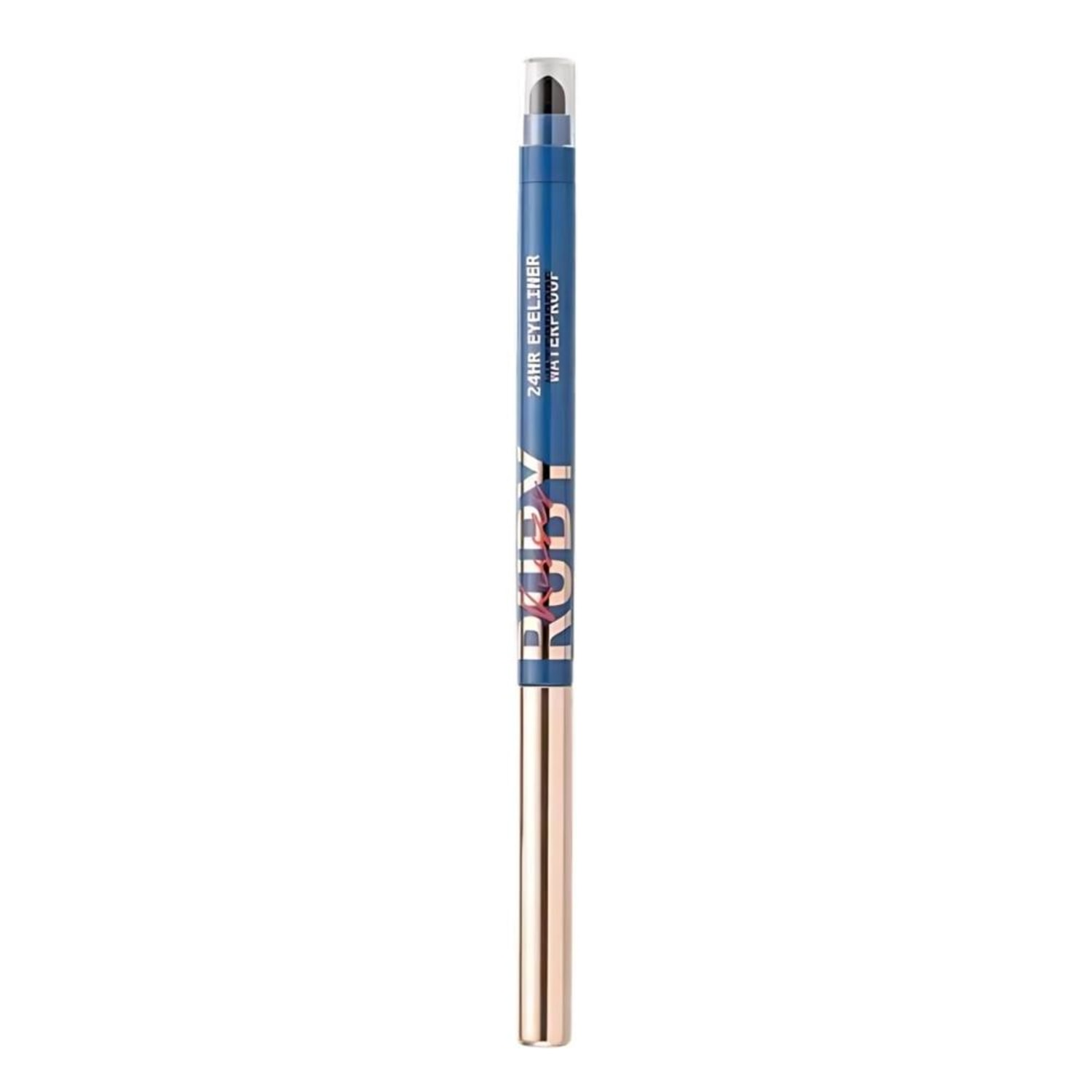Ruby Kisses Eye Liner Retrátil Glittery Navy Blue - Lápis de Olho em Gel 300mg