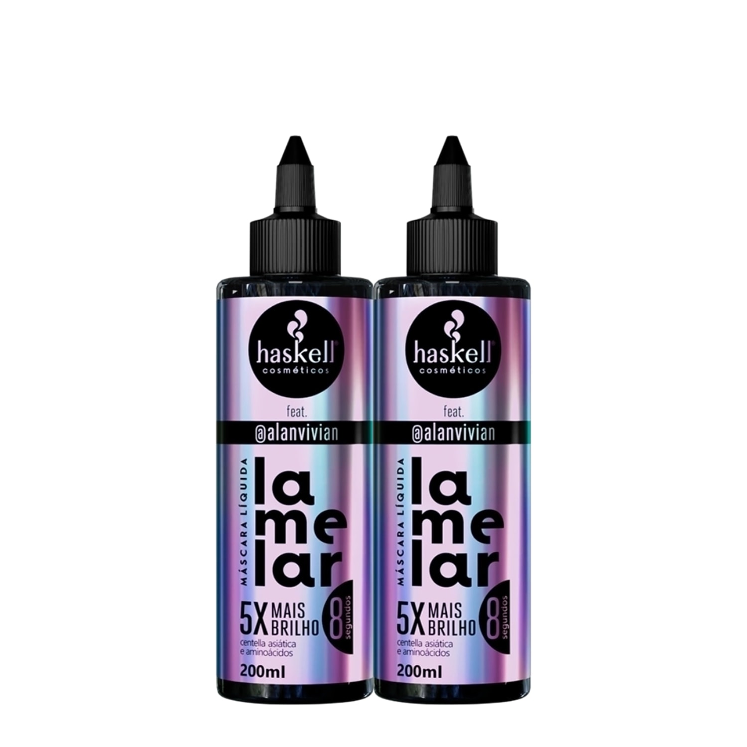 Kit Haskell Lamelar - Máscara Líquida (2 unidades)