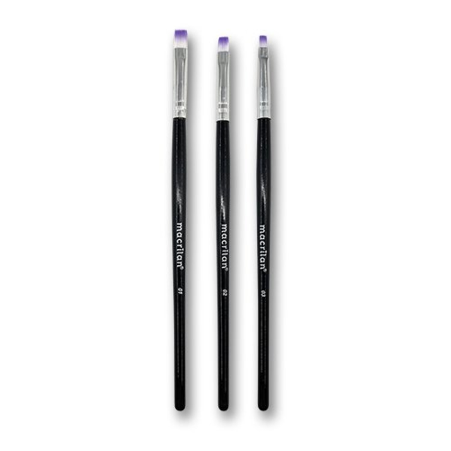 Kit Pincel Para Unhas Em Gel - Macrilan - B709