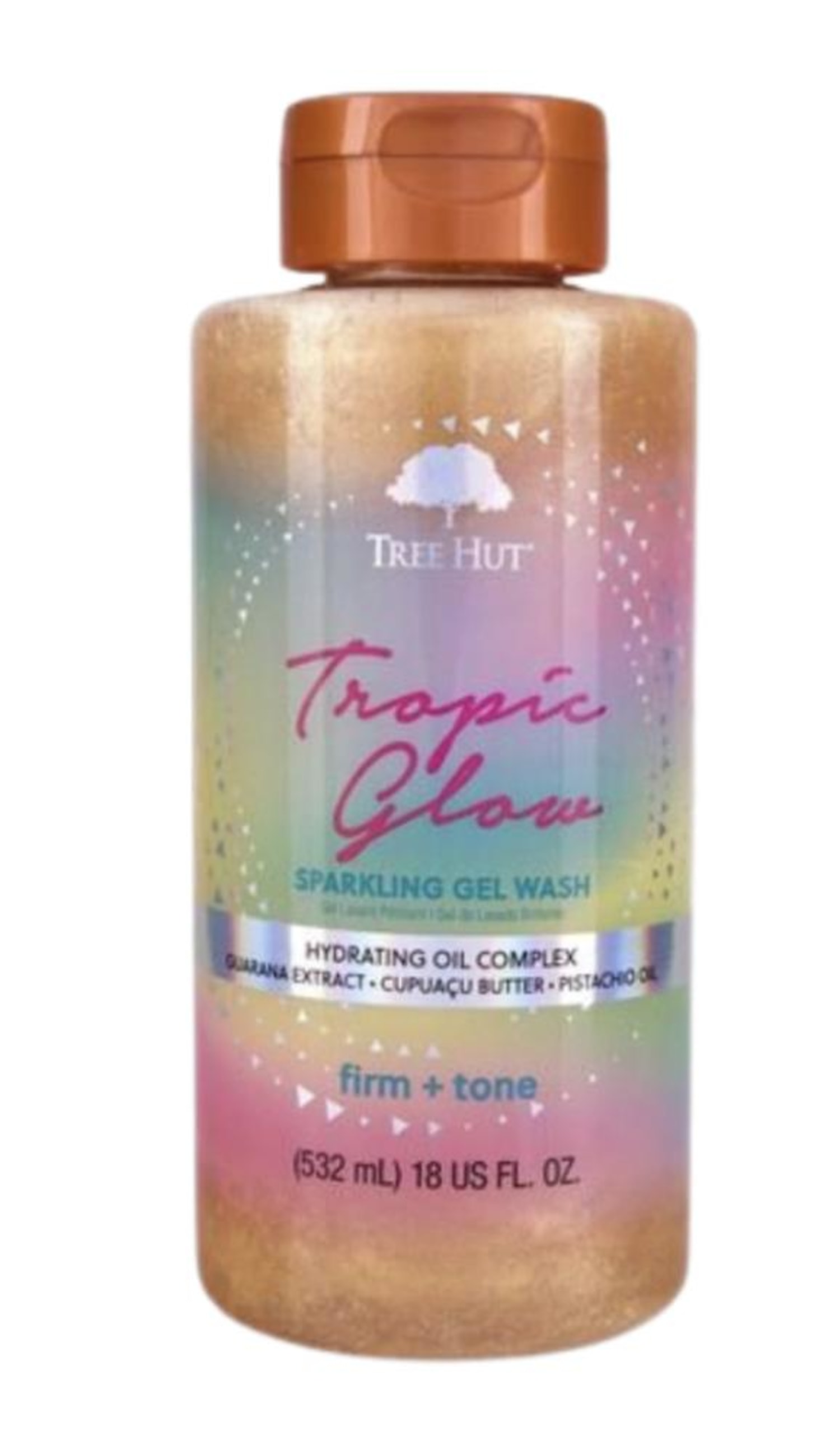 Tropic Glow Foaming Gel Wash Tree Hut - Sabonete Corporal 532ml