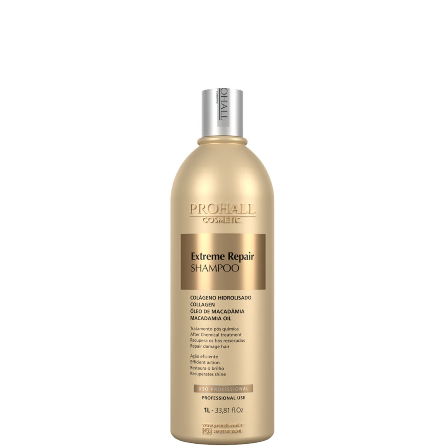 Shampoo Extreme Repair Salão Ultra Nutritivo Prohall 1L
