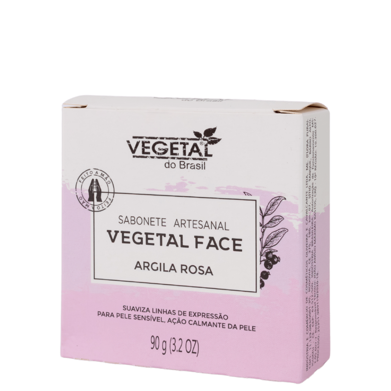 Vegetal do Brasil Argila Rosa - Sabonete Facial 90g
