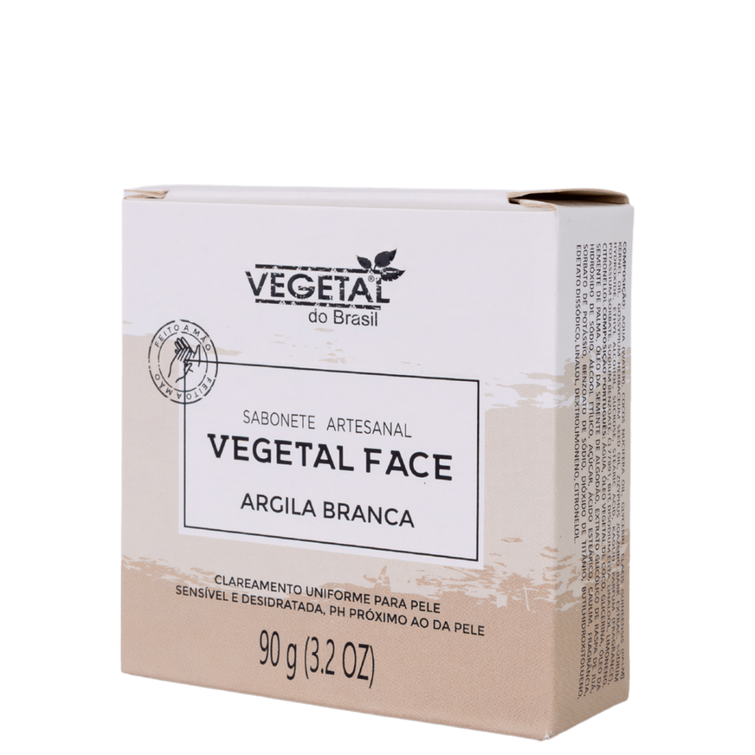 Vegetal do Brasil Argila Branca - Sabonete Facial 90g