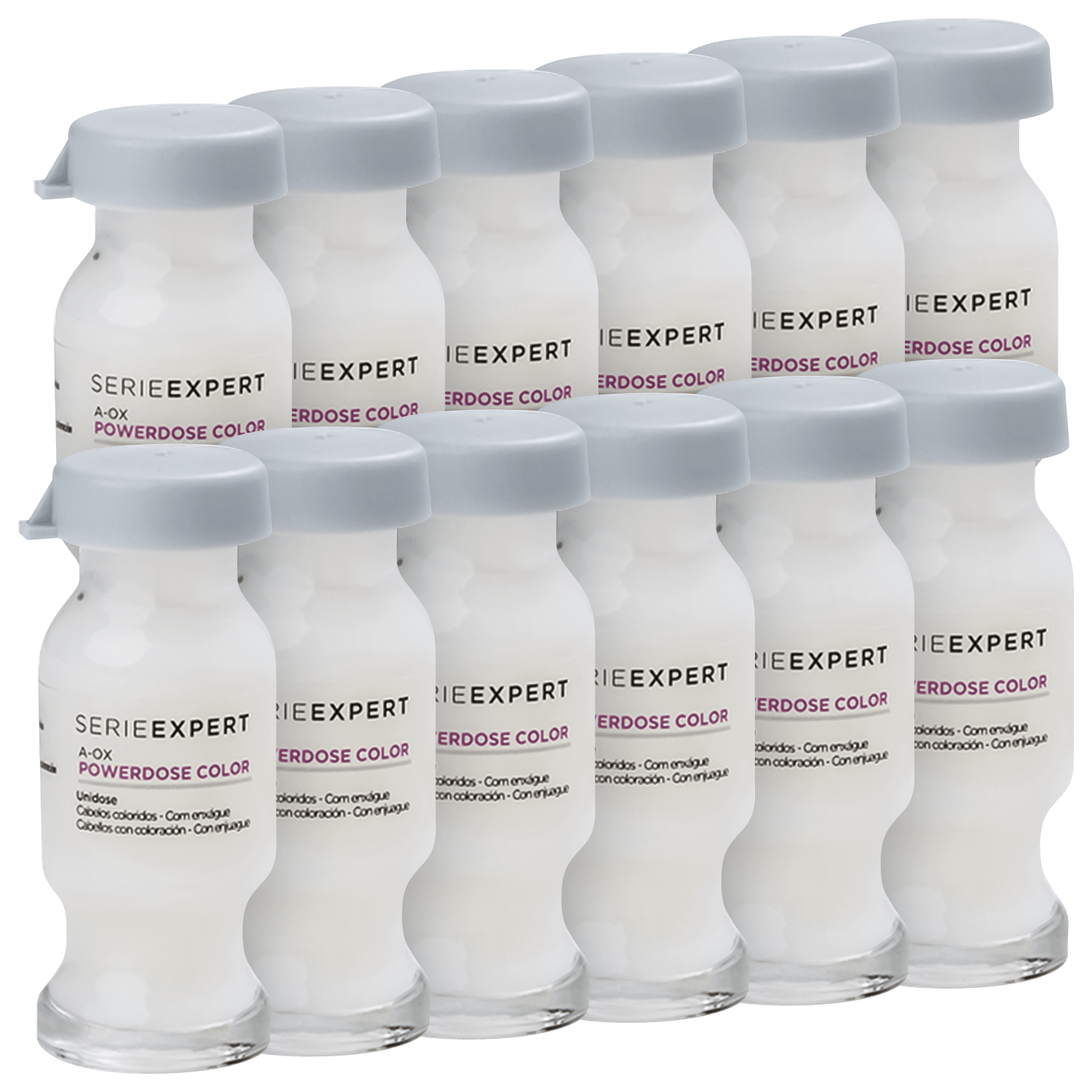 Kit L'Oréal Professionnel Vitamino Color A.OX Powerdose Color - Ampola Capilar 12x10ml