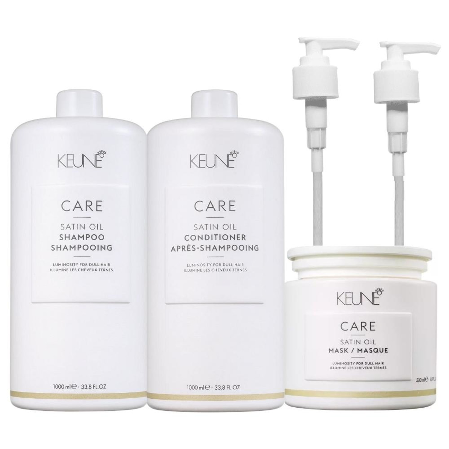 Kit Keune Care Satin Oil Treat Intense (5 Produtos)